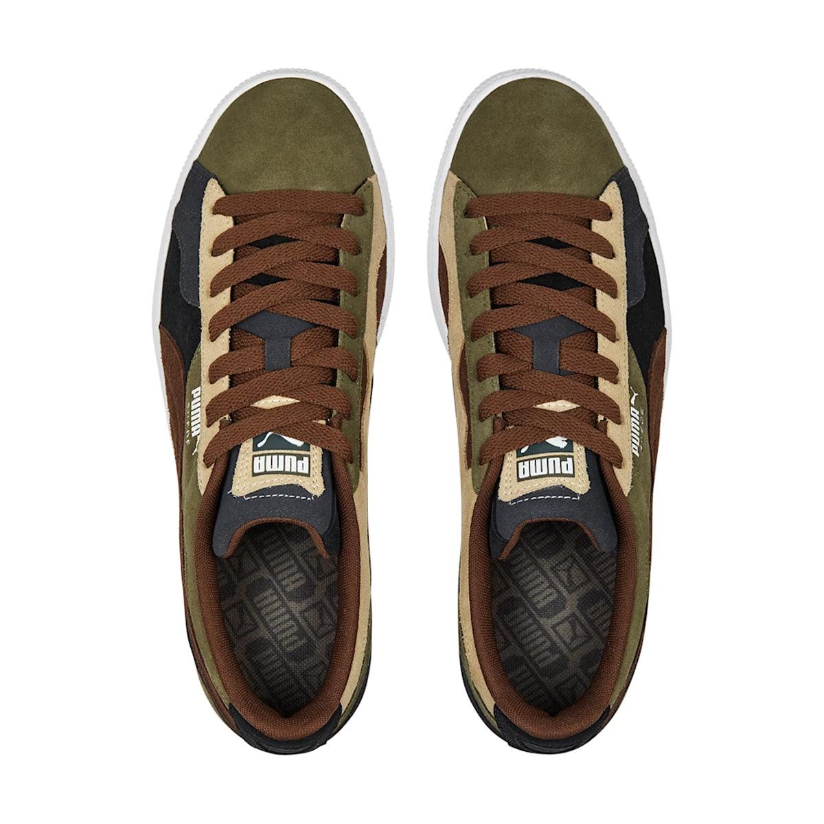 Suede 'Camowave Olive'