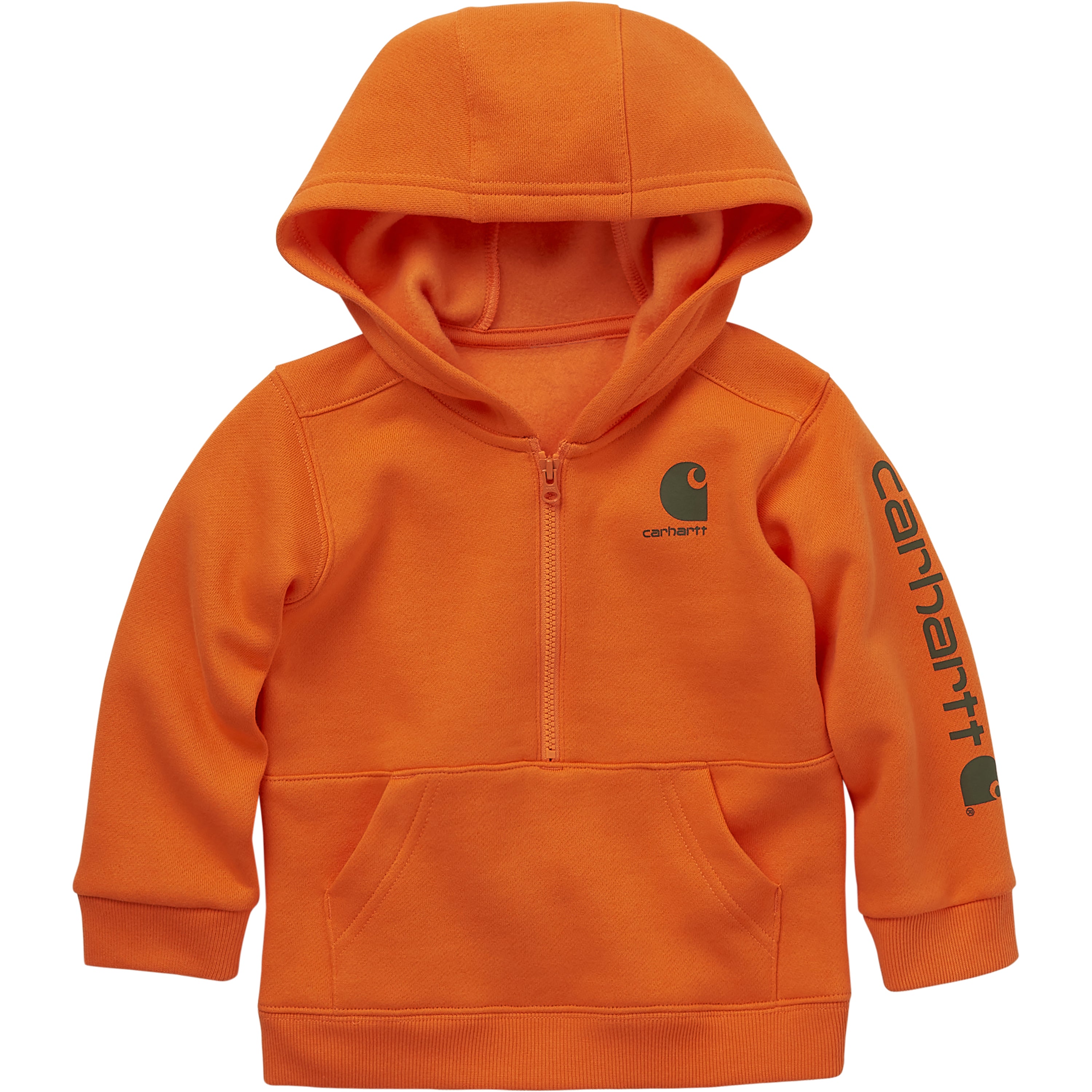 Carhartt Infant/Toddler Long Sleeve Half-Zip Sweatshirt