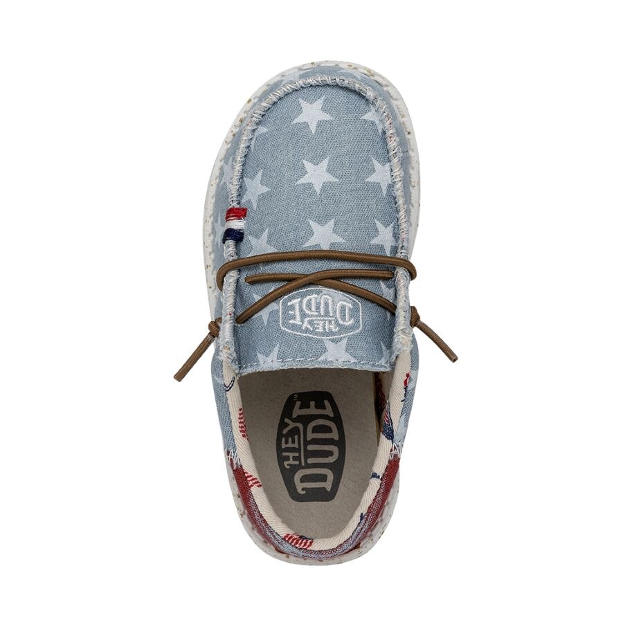 Wally Toddler Americana - Denim Star