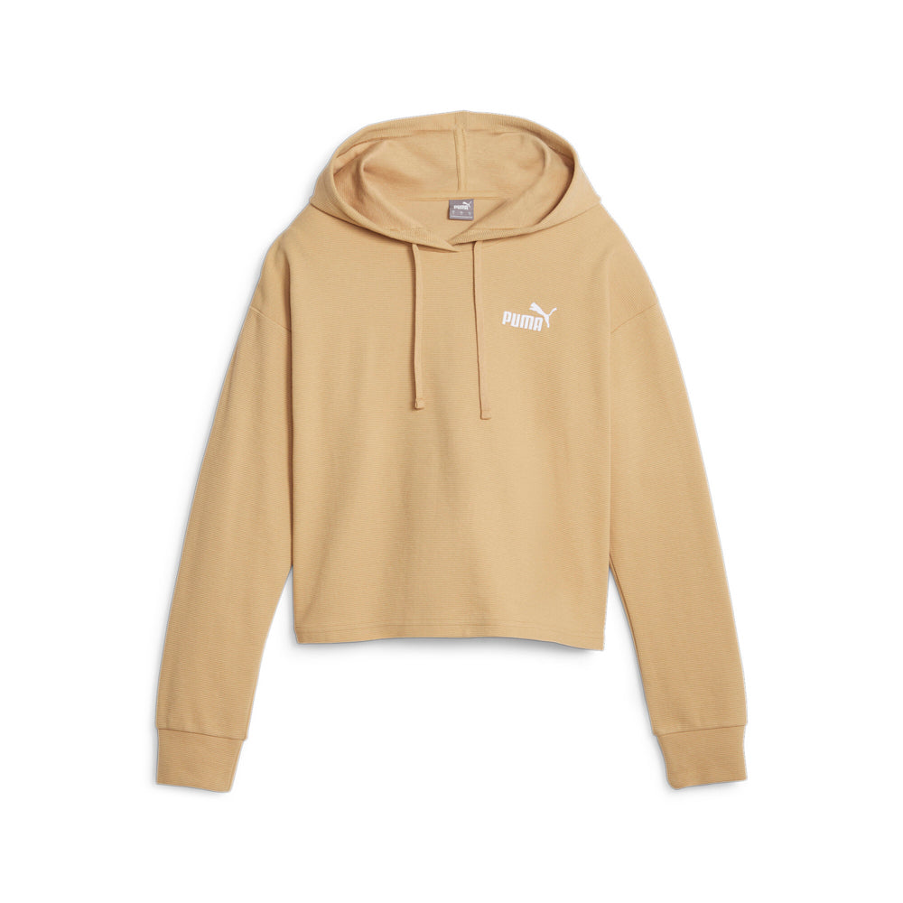 Essentials Elevated Cropped Pullover Hoodie