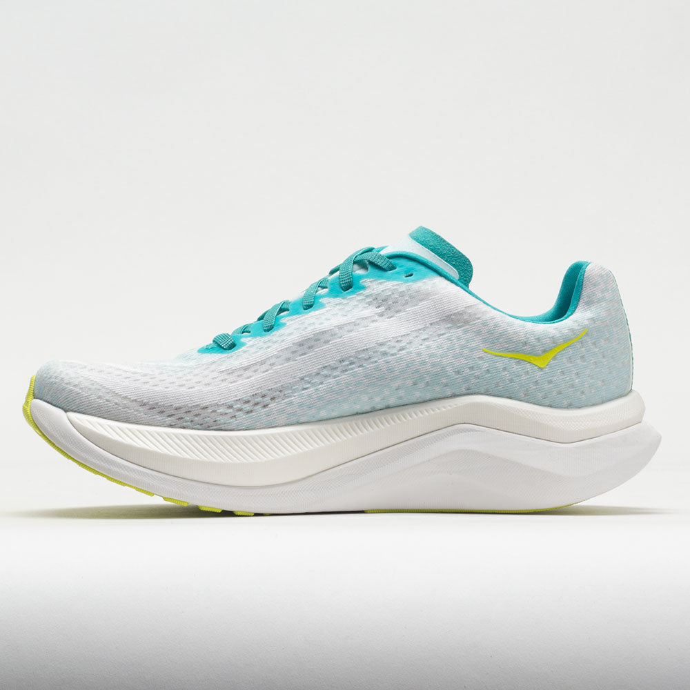 HOKA Mach X Women's White/Blue Glass