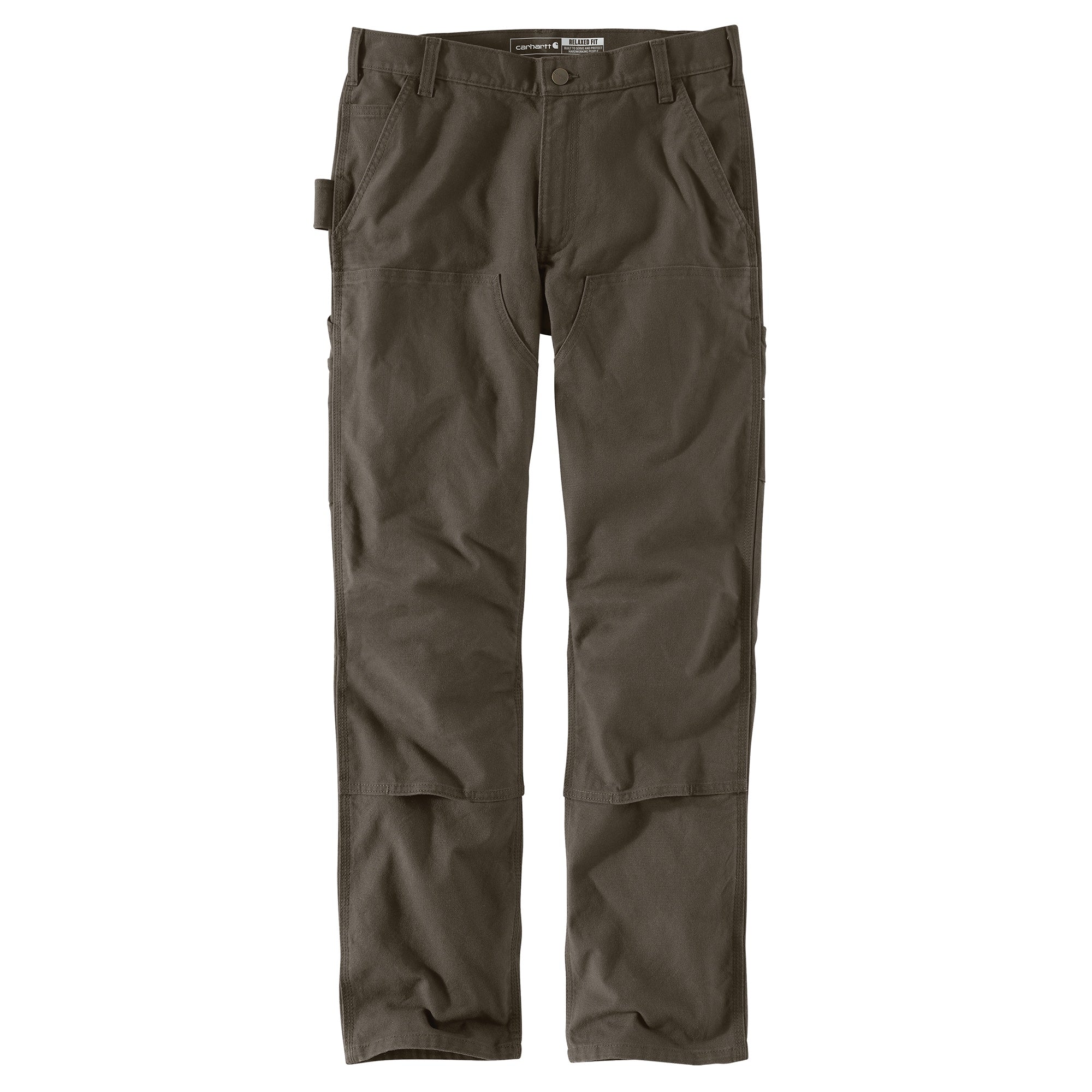 Carhartt Men's Rugged Flex® Relaxed Fit Double-Front Duck Pant_Tarmac