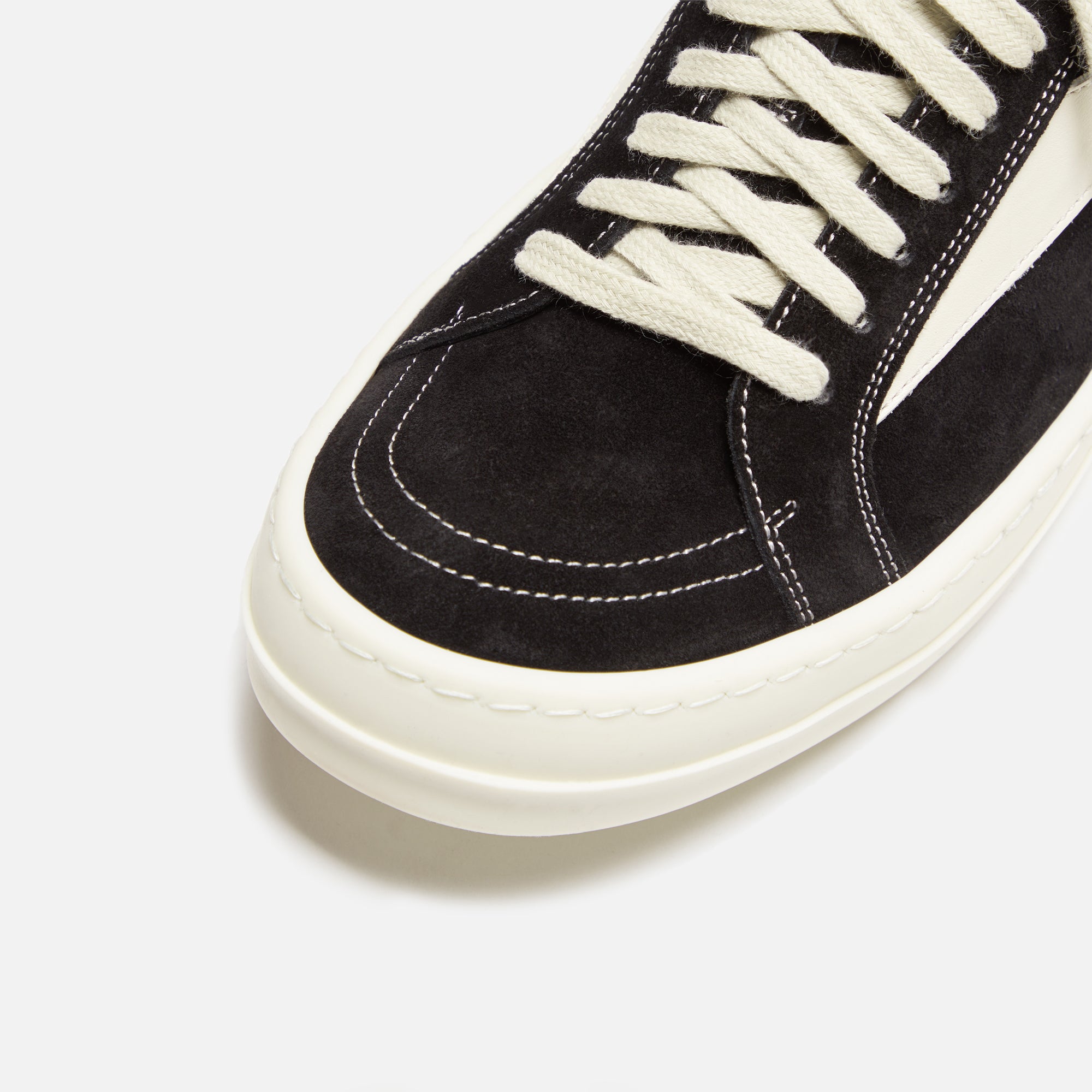 Rick Owens WMNS Vintage Sneakers  - Black / Milk / Milk