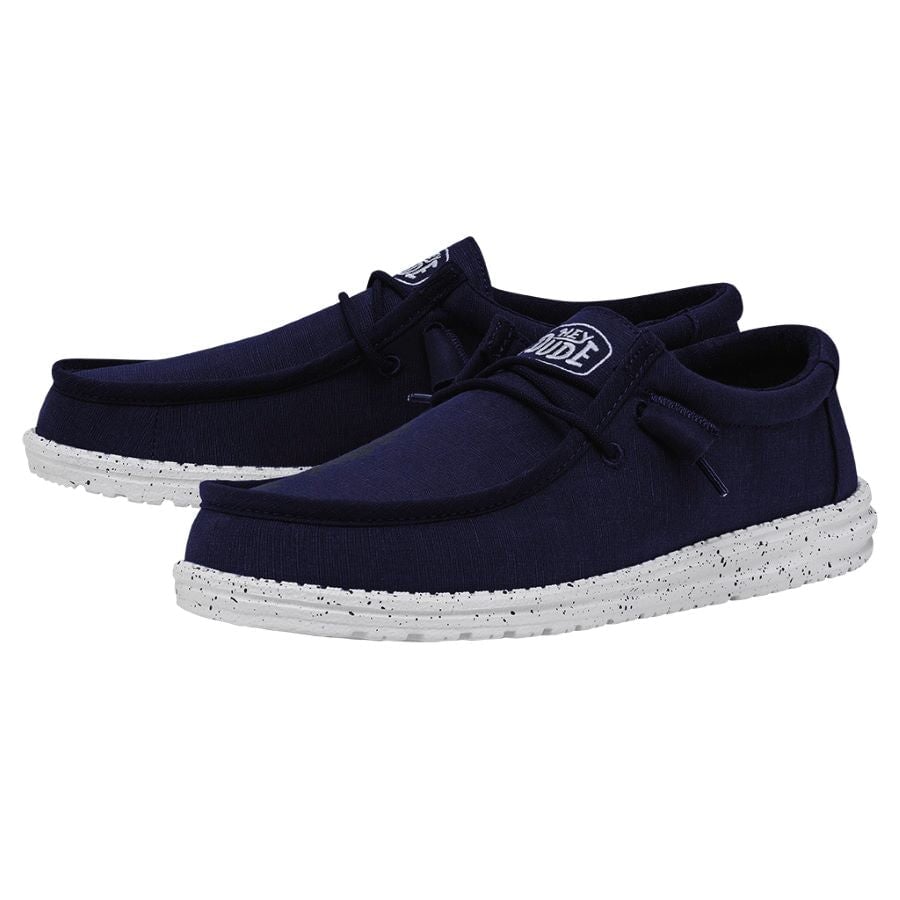 Wally Slub Canvas - Navy