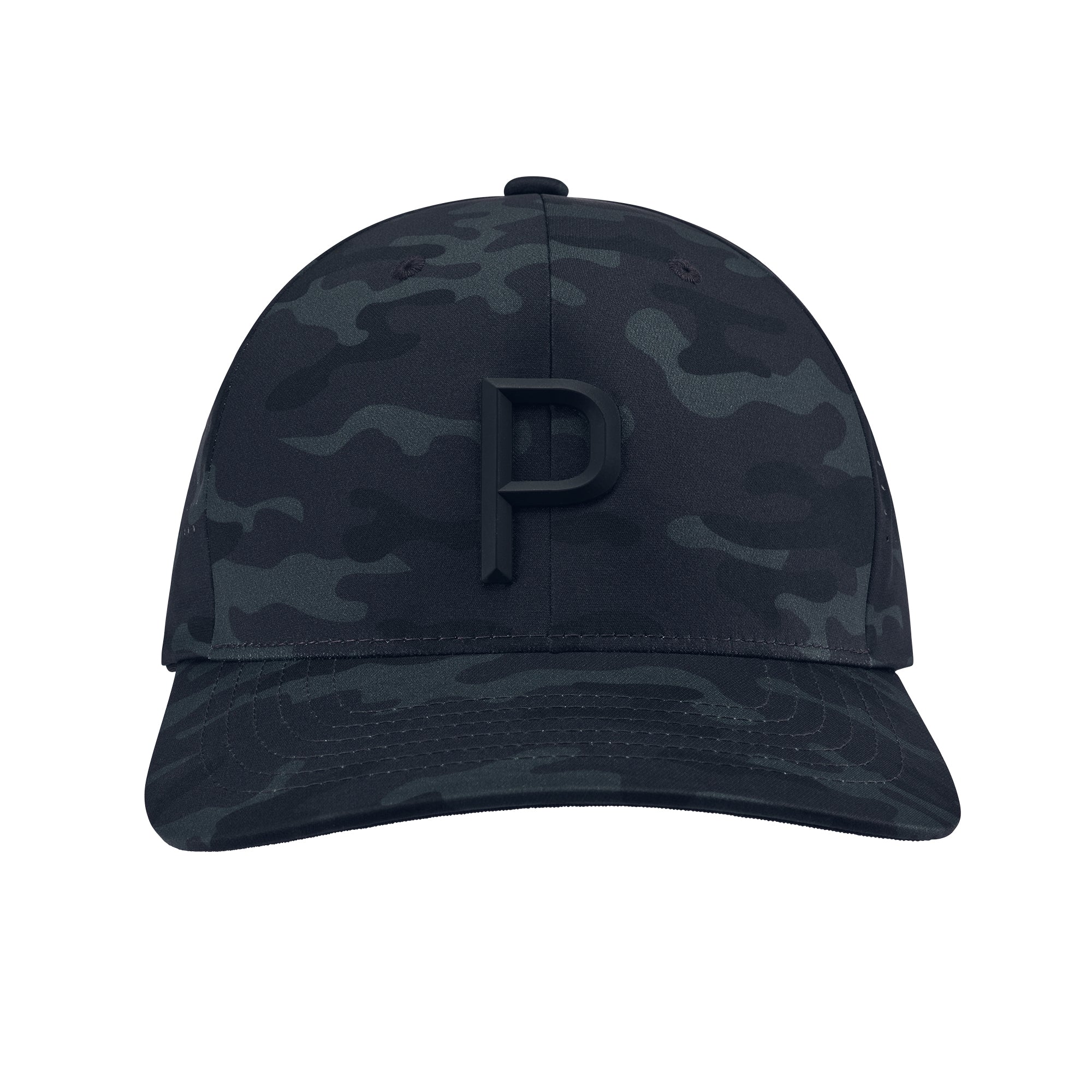 Camo Tech P Snapback Cap