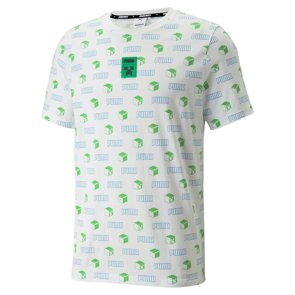 x Minecraft AOP Crew Neck Short Sleeve T-Shirt