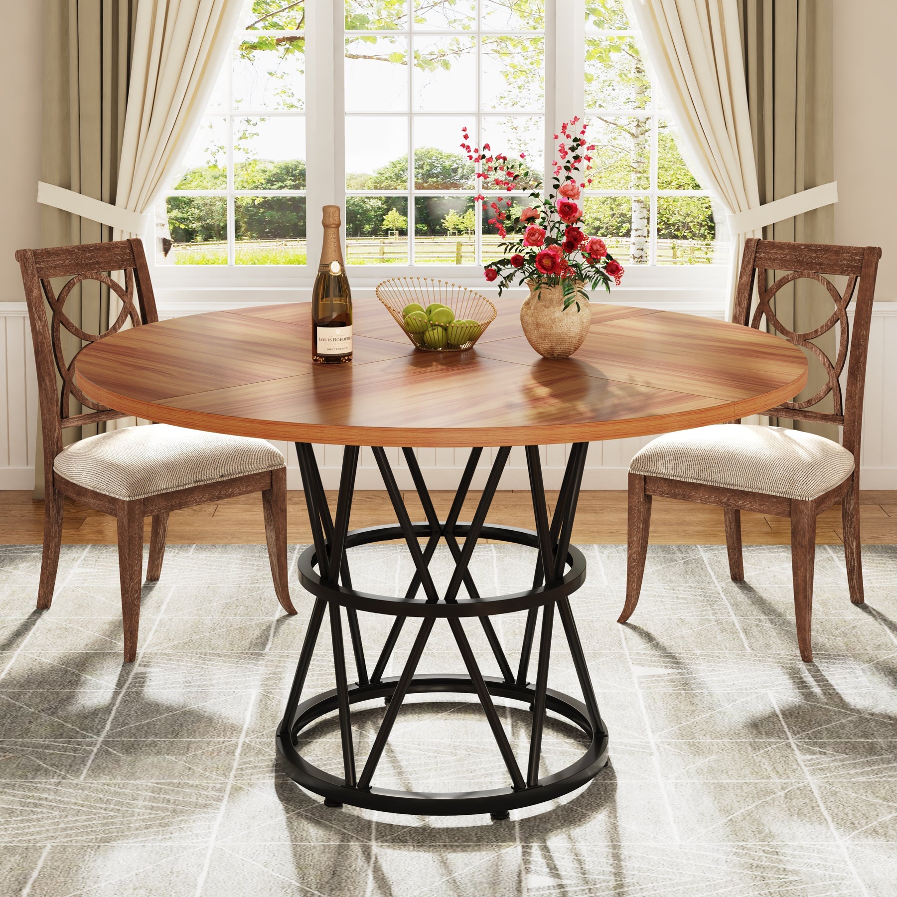 Round Dining Table, 47