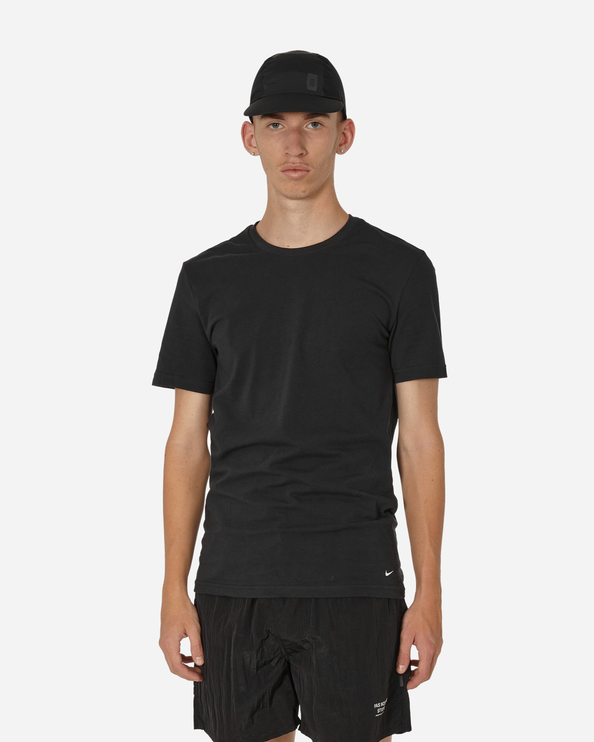 2-Pack Everyday Cotton Stretch T-Shirt Black