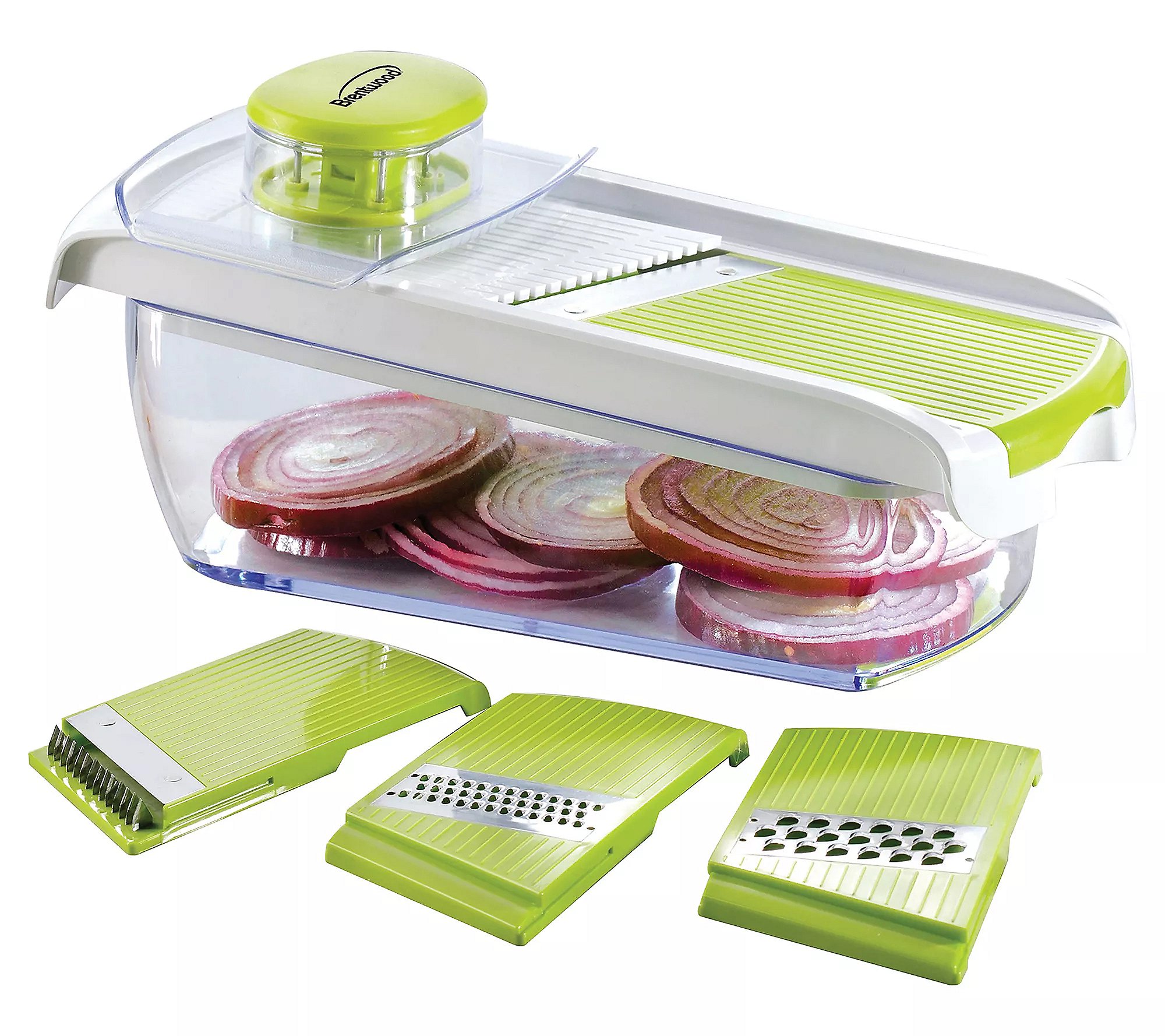 Brentwood Mandolin Slicer with 5-Cup Storage Container