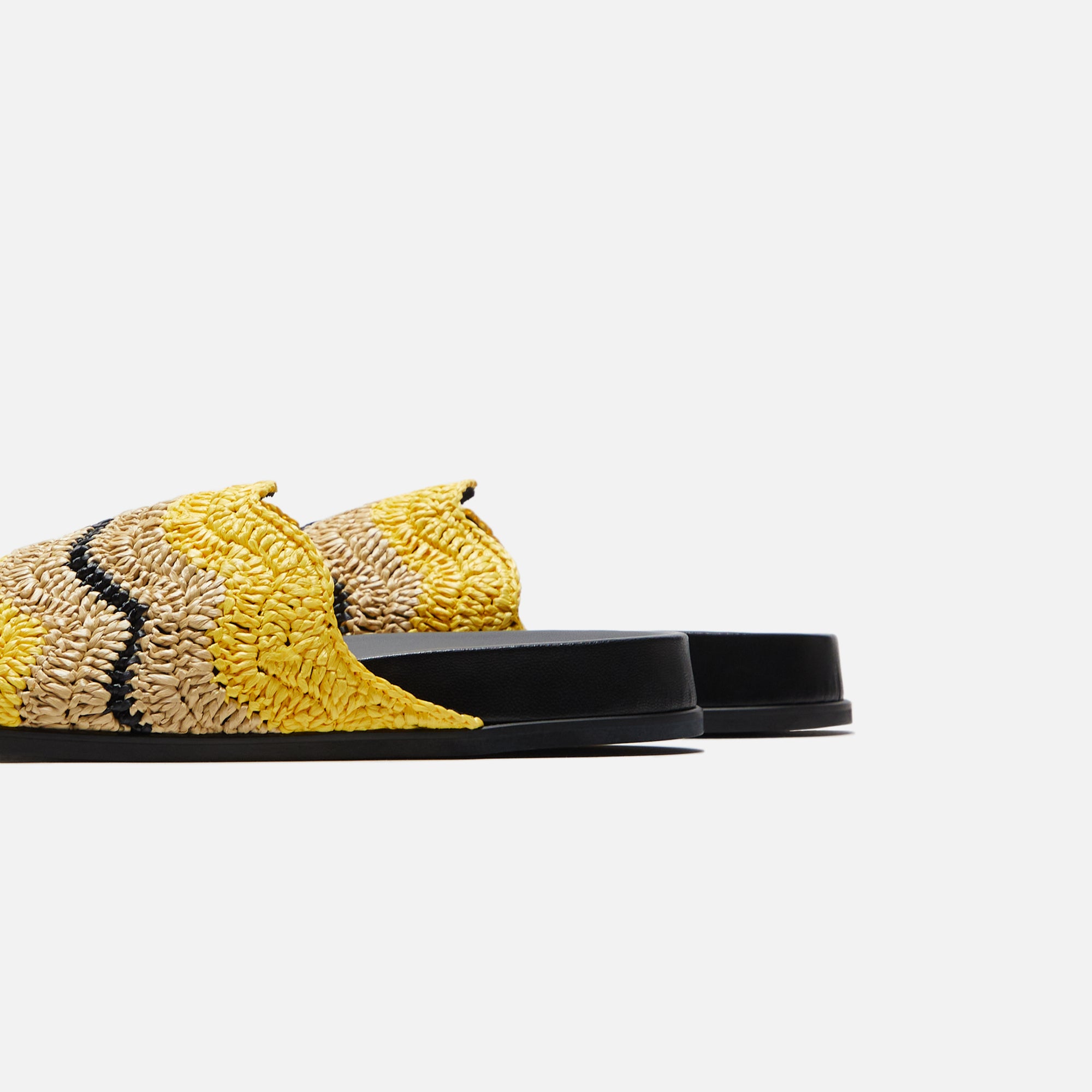 Marni x No Vacancy Inn Slide Rafia Waves - Sun / Natural