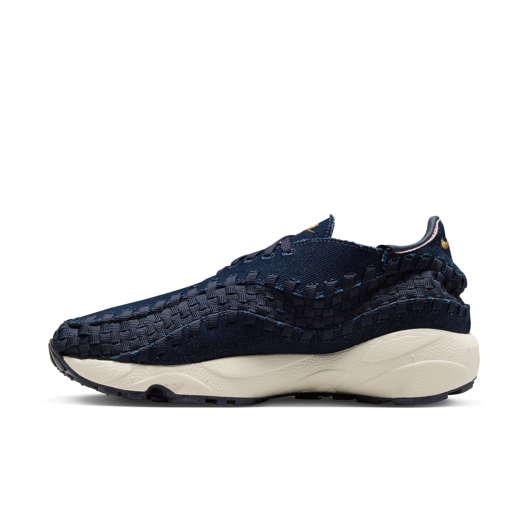 Nike Air Footscape Woven Denim Wheat Gold Obsidian Coconut Milk HF1759-400