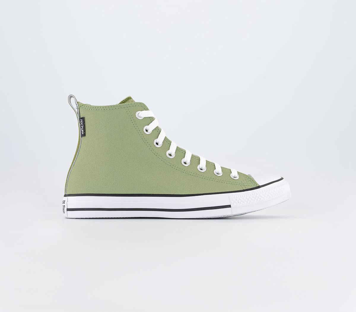 Mens Converse All Star Hi Alligator Grassy Black