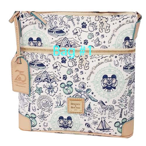 Disney Dooney and Bourke Crossbody Bag - Disney Vacation Club Sketch SPECIFIC