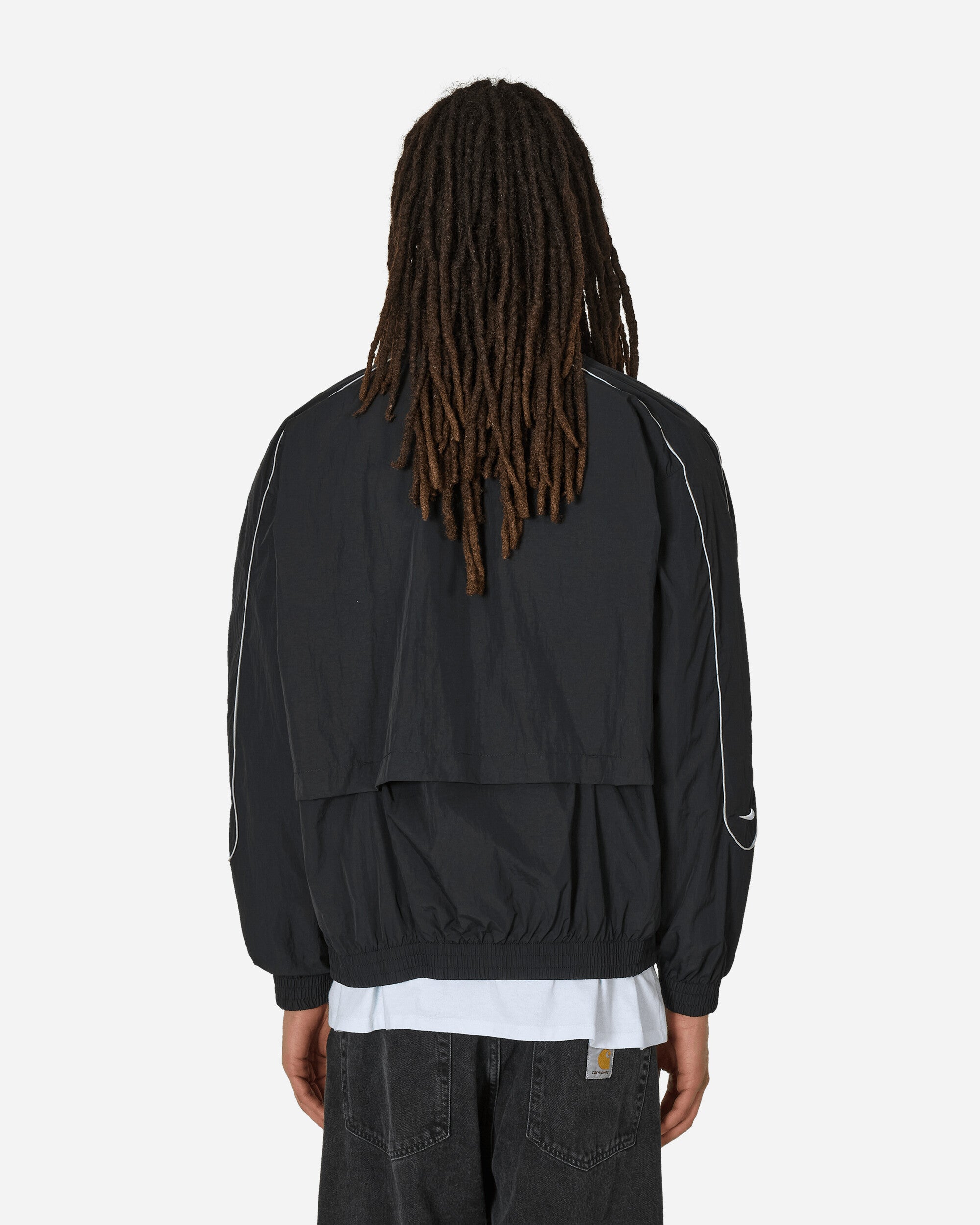 Solo Swoosh Woven Track Jacket Black