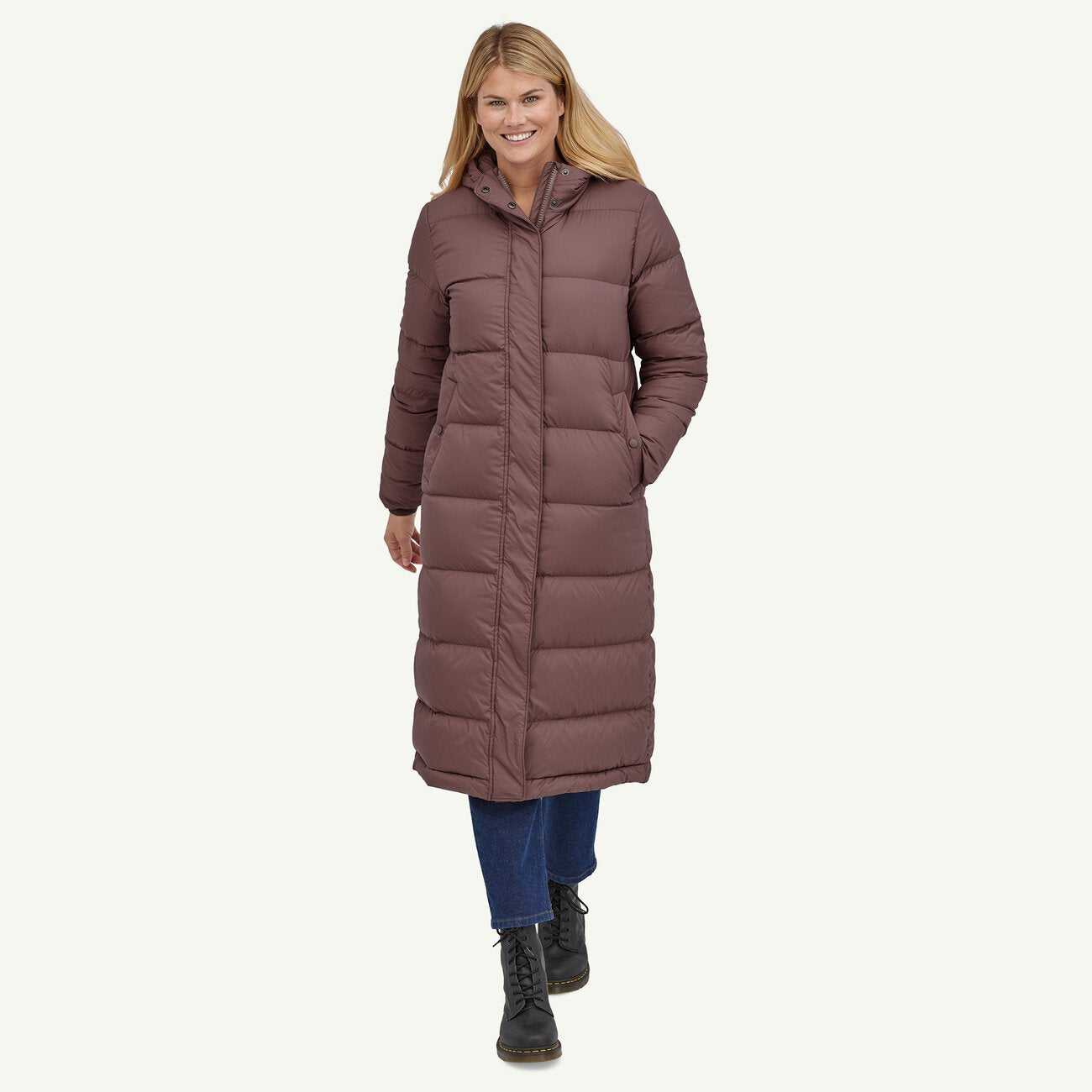 Women's Silent Down Long Parka