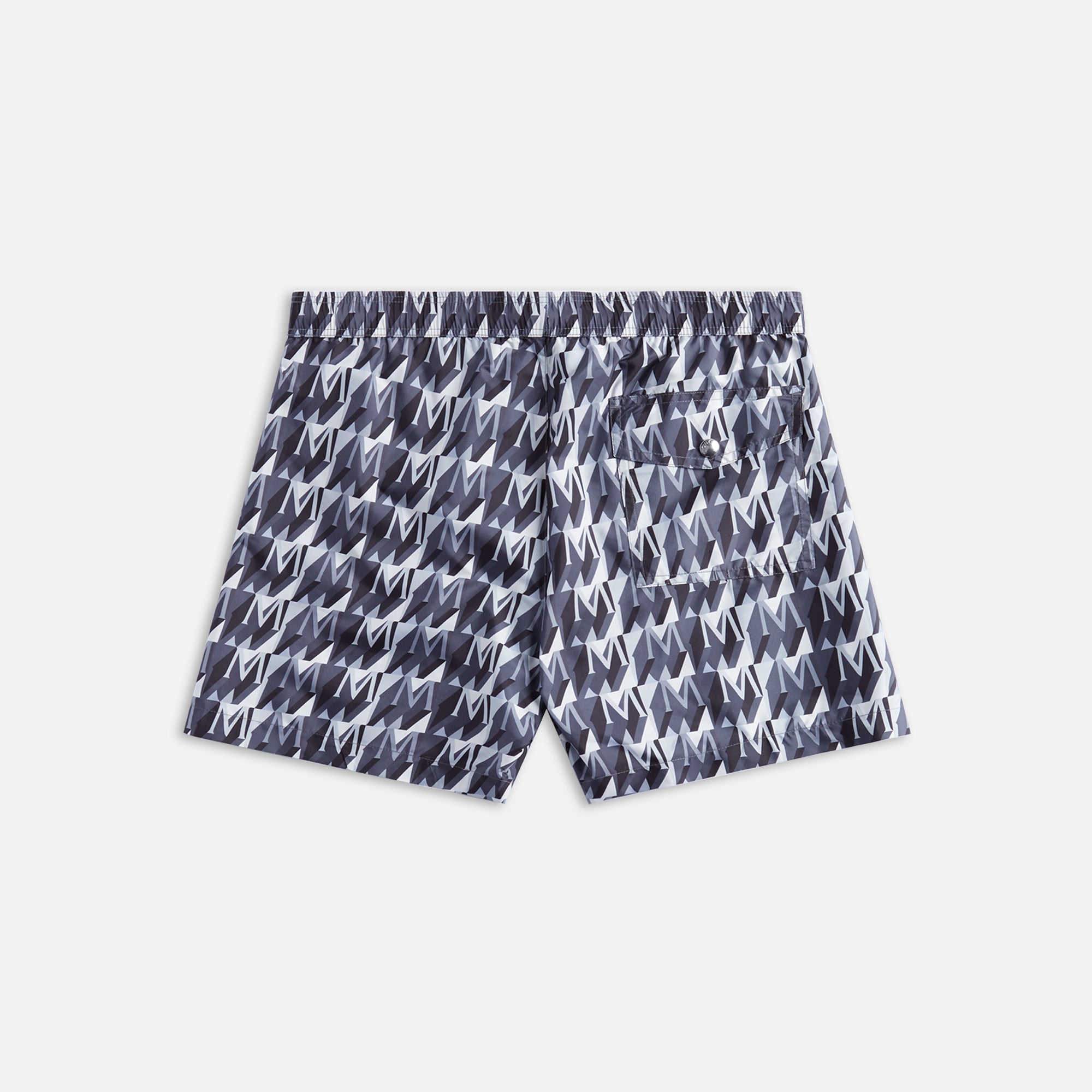 Moncler Swimwear Short - Black / White