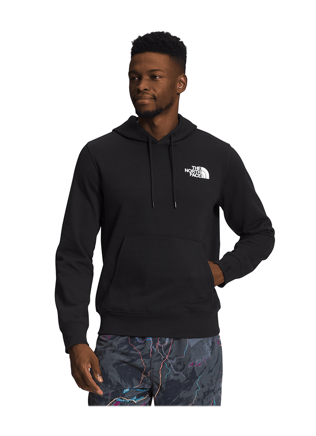 Hoodie The North Face Box NSE - TNF black / TNF black glow print