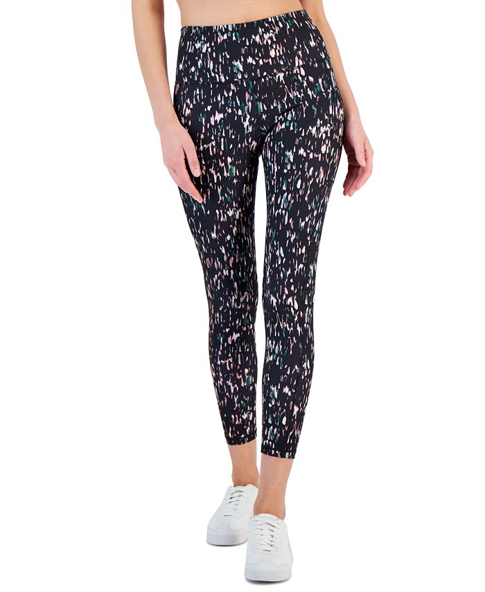Petite Soft Sprint Side-Pocket 7/8 Leggings， Created for Macy's
