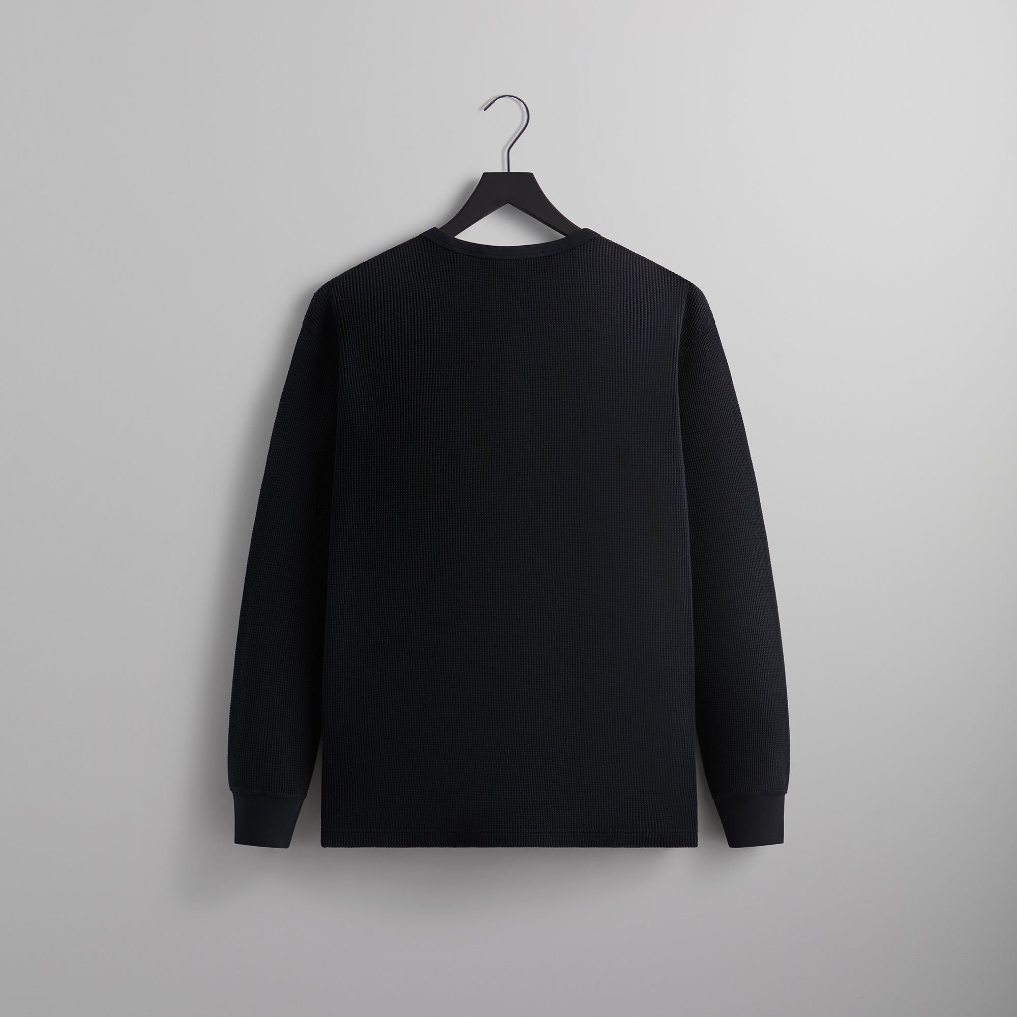 Kith Waffle Thermal Set - Black