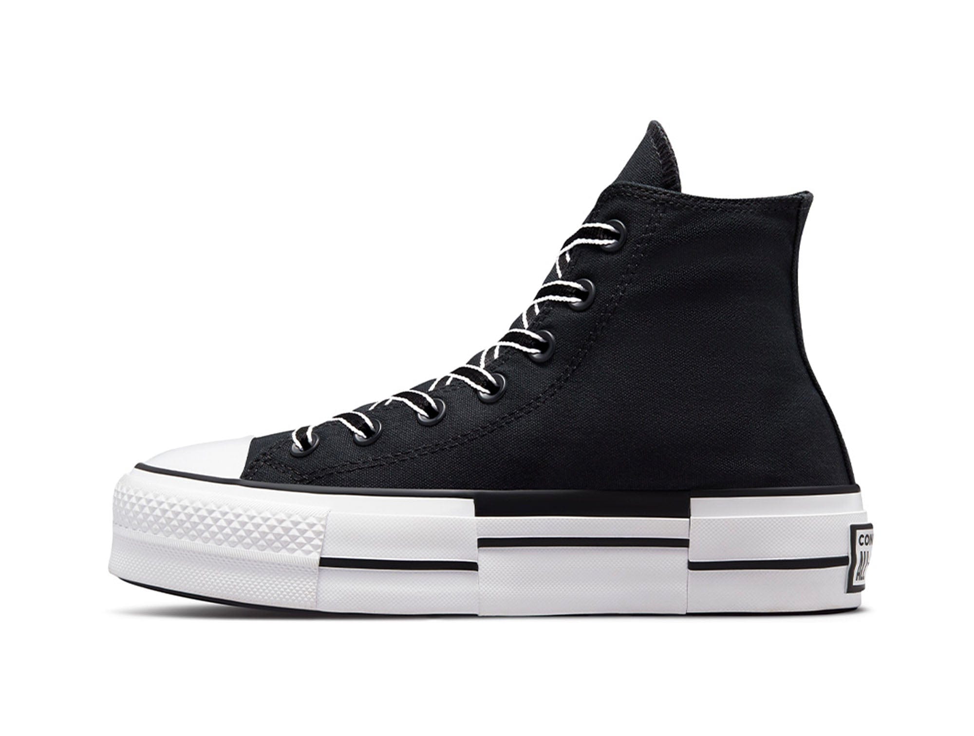 Converse Chuck Taylor Lift Plataforma Womens Negro