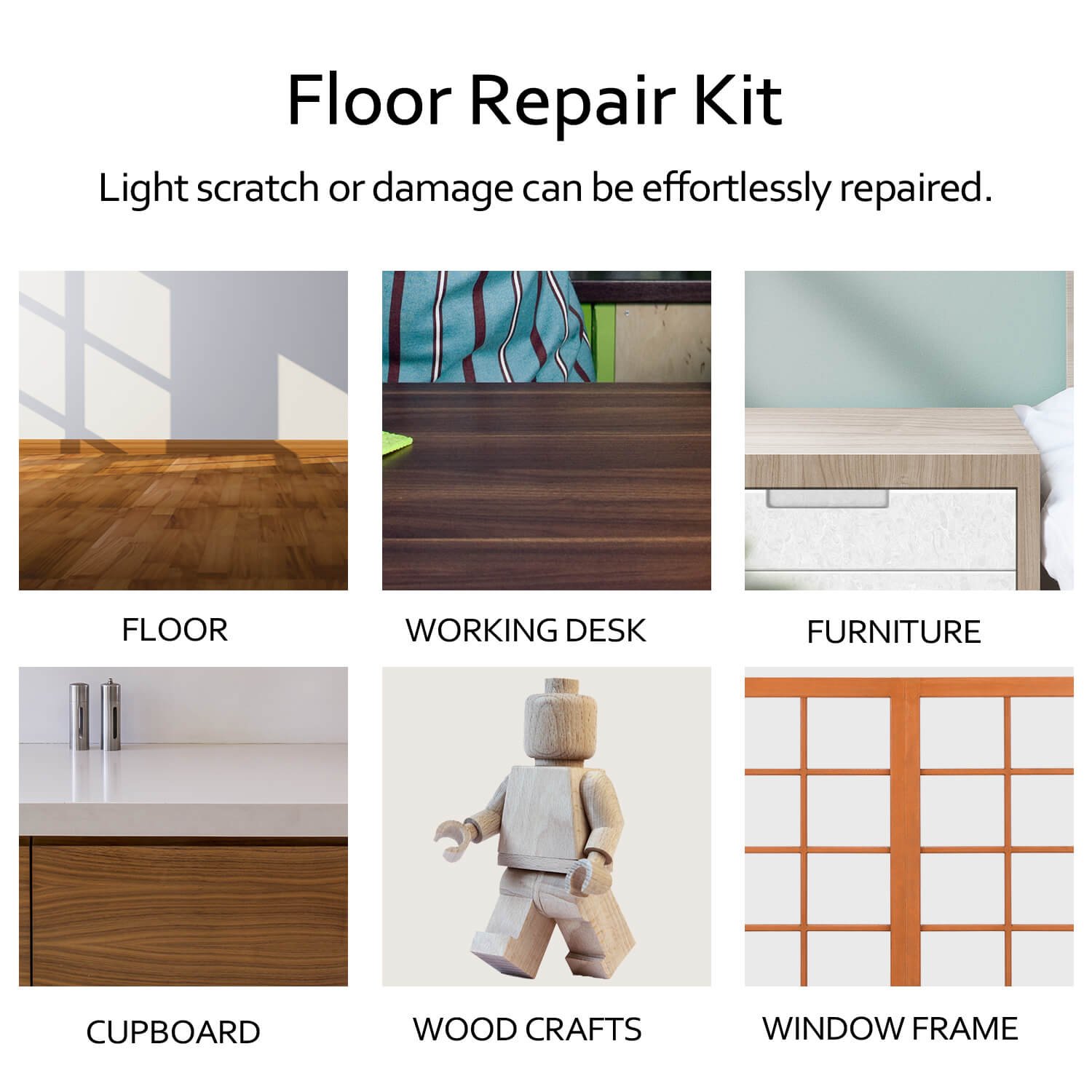 🔥HOT SALE - 48%OFF🔥DIY Manual Floor Furniture Repair Kit