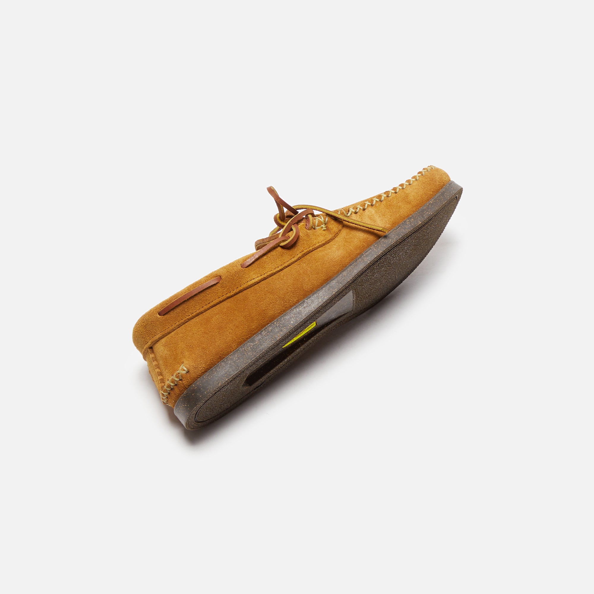 Yuketen Canoe Moc with Camp Sole - Brown