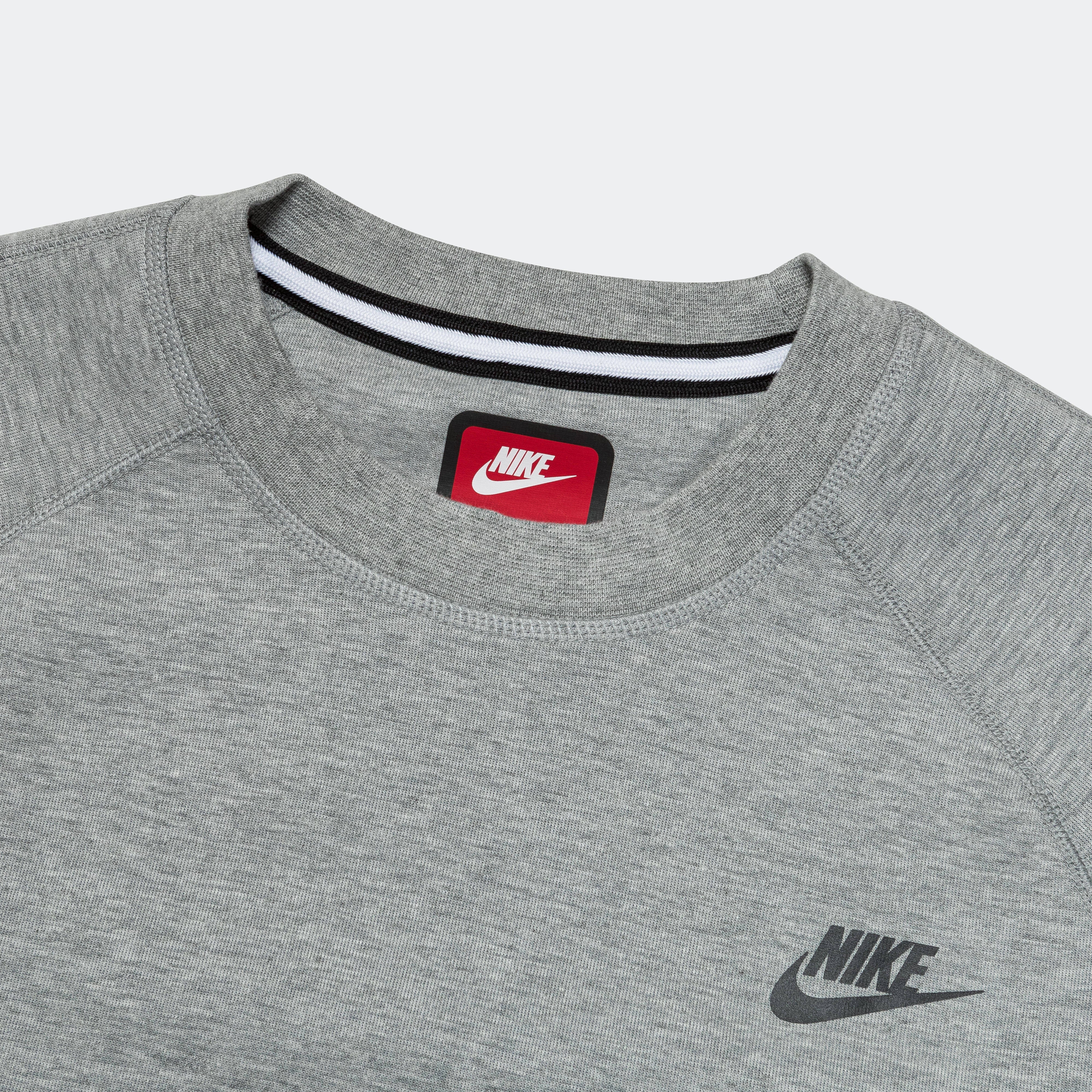 Tech Fleece '10 Year Anniversary' OG Crew - Dk Grey Heather