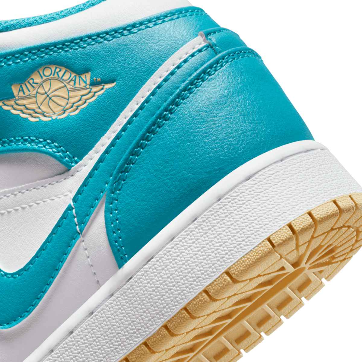 Kid's Air Jordan 1 Mid 'Aquatone'