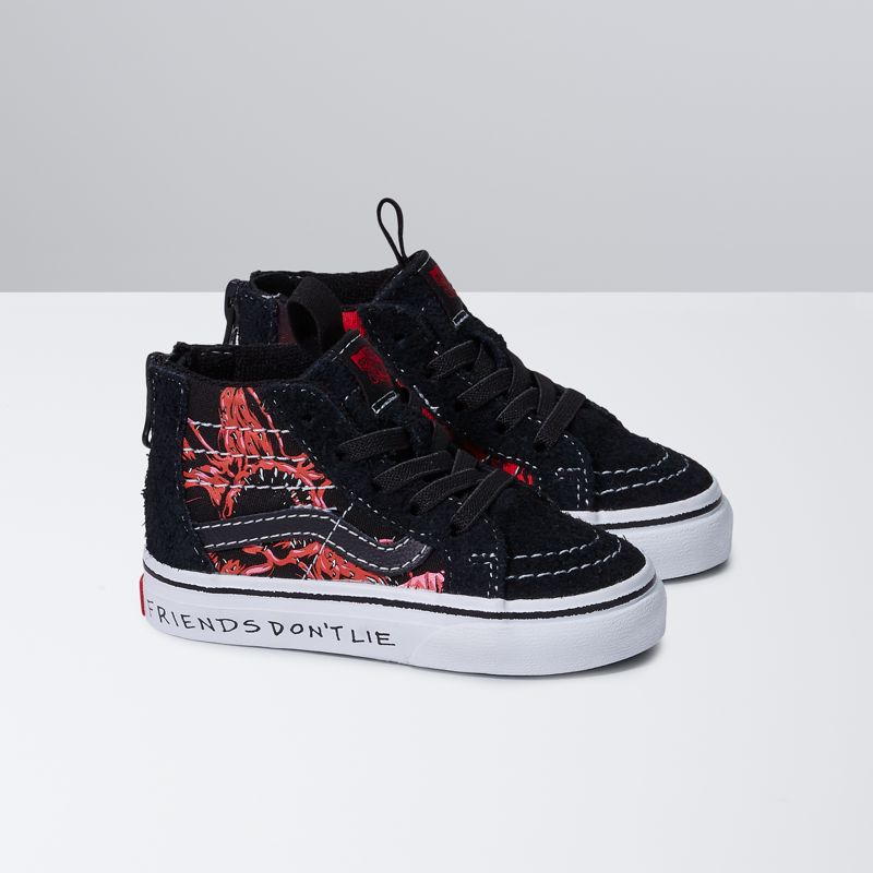 Vans X Stranger Things Toddler Sk8-Hi Zip