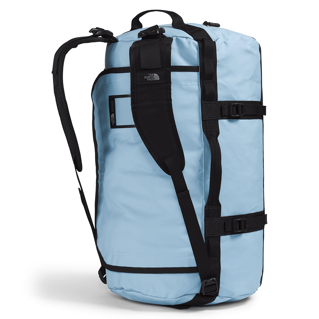 Base camp duffel bag S - Steel blue / TNF black