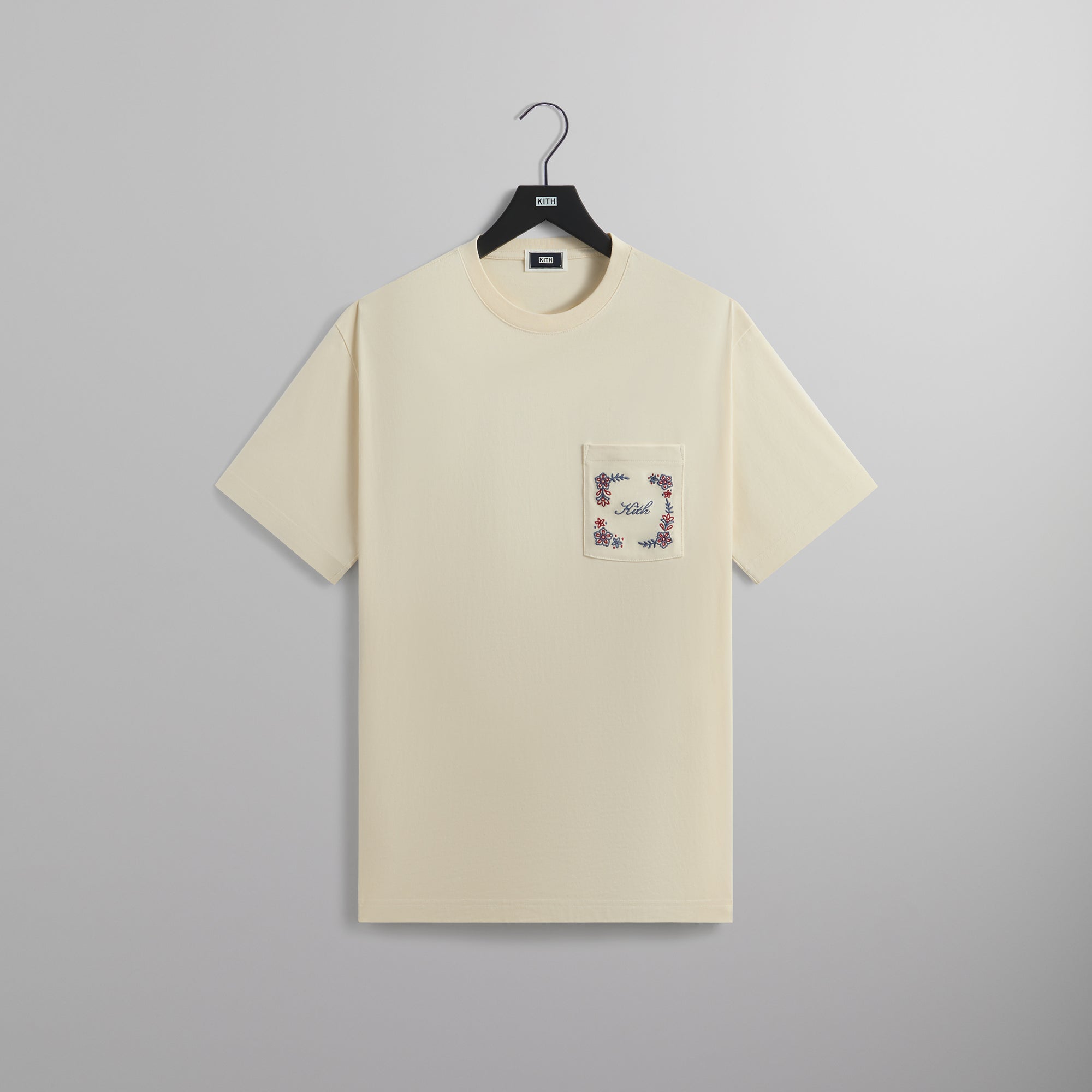 Kith Paisley Pocket Tee - Sandrift