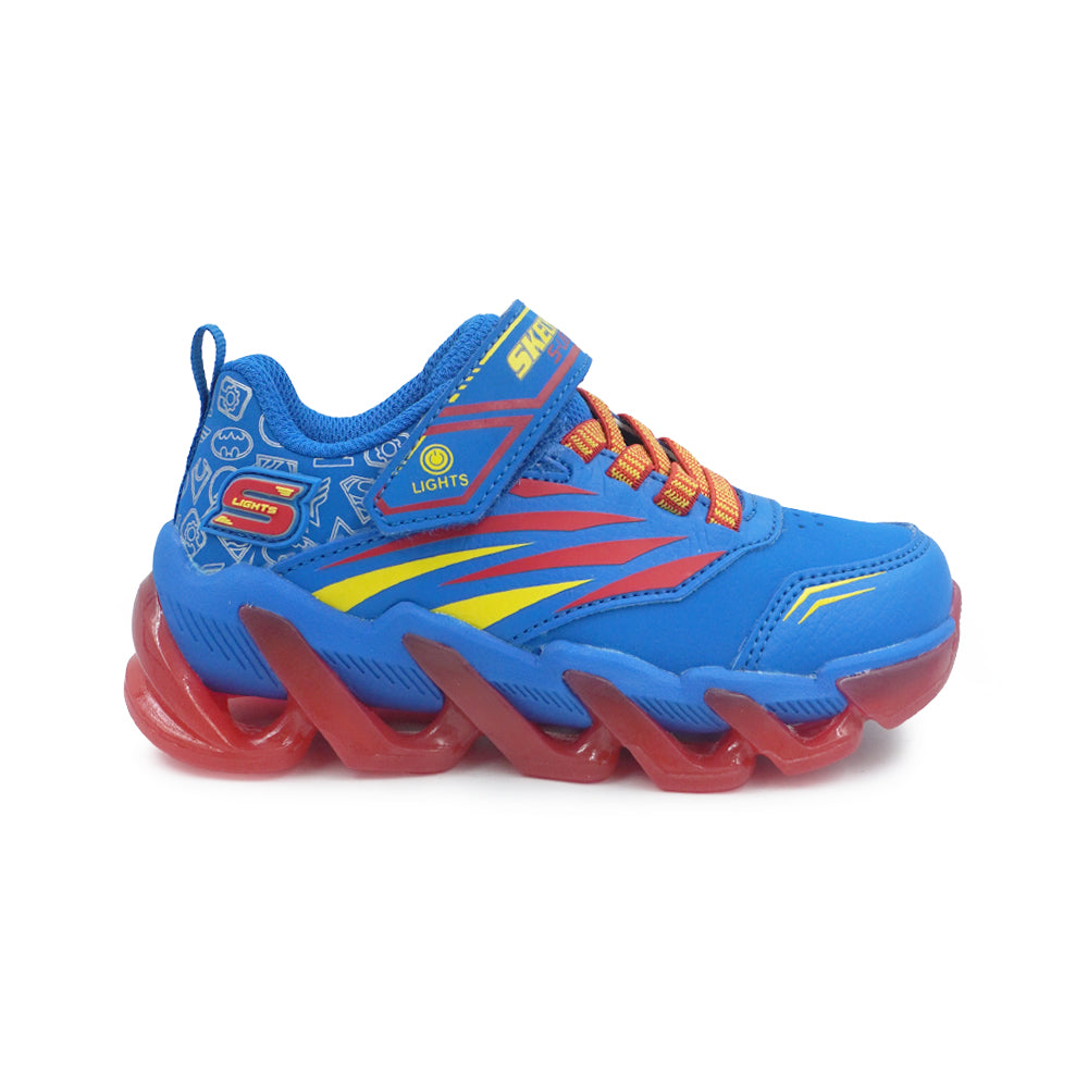 Skechers Boys DC Collection Mega-Surge Shoes - 407108L-BLMT