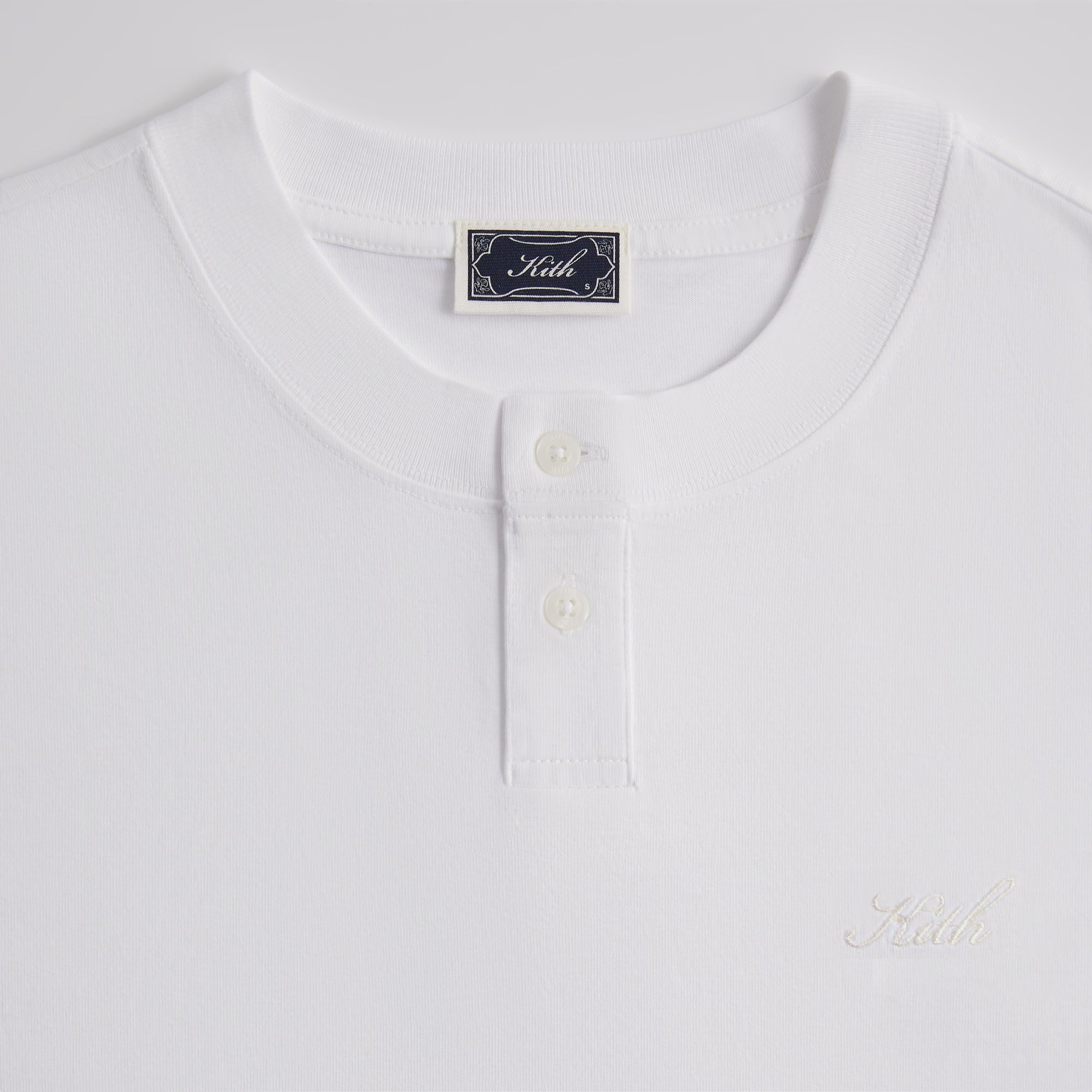 Kith Tristan Henley Tee - White