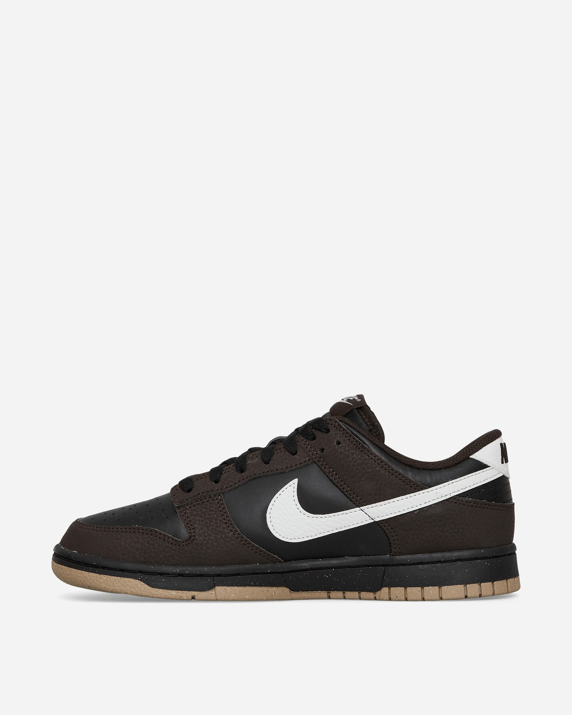 WMNS Dunk Low Next Nature Sneakers Black / Velvet Brown