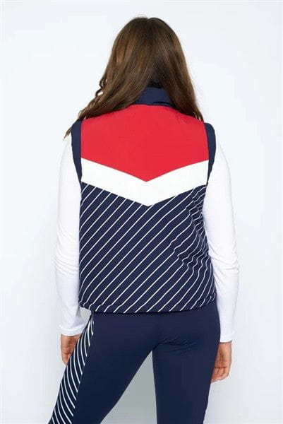 FILA REBECCA GILET ZIP-UP HALF JACKET