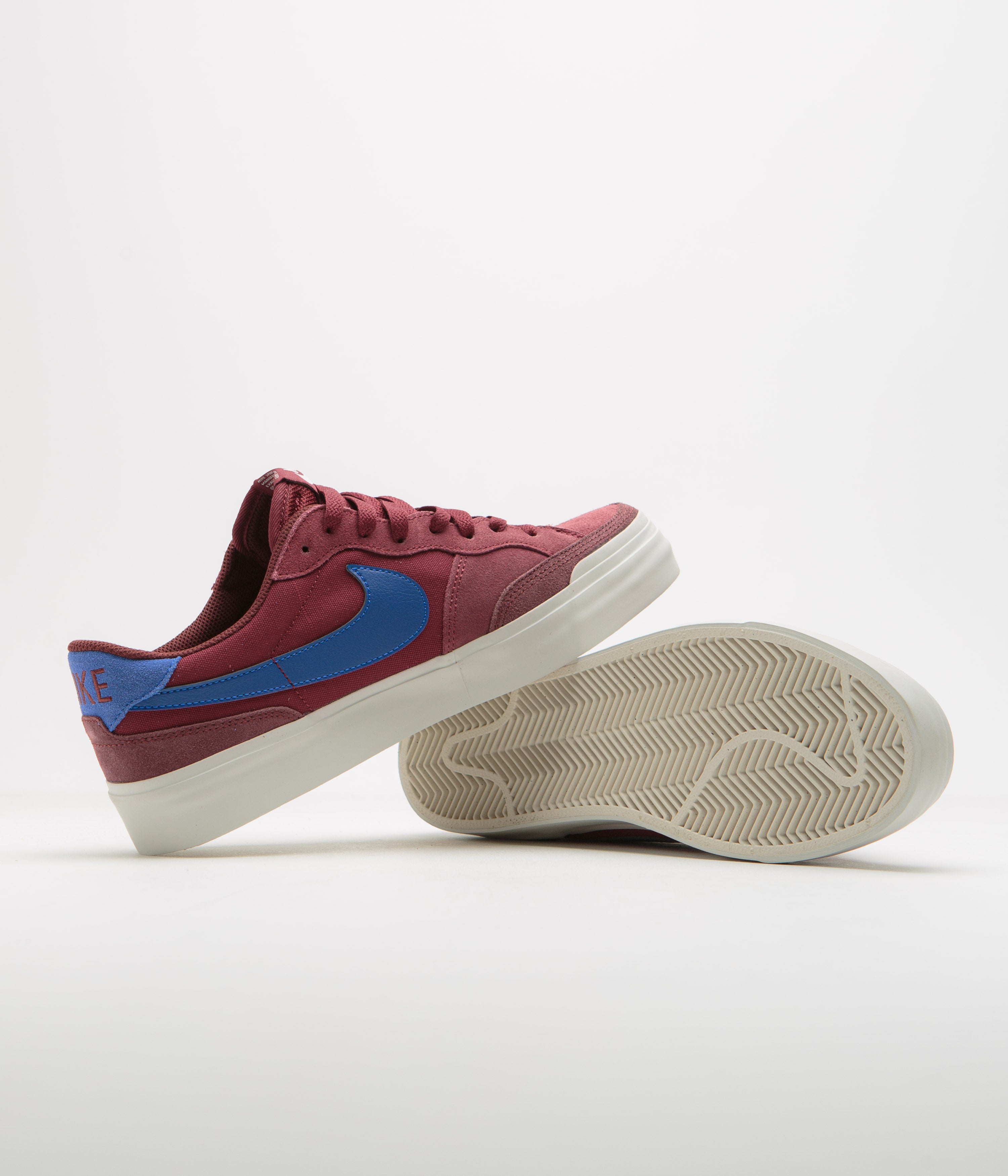 Nike SB Pogo Plus Shoes - Team Red / Hyper Royal - Dark Team Red