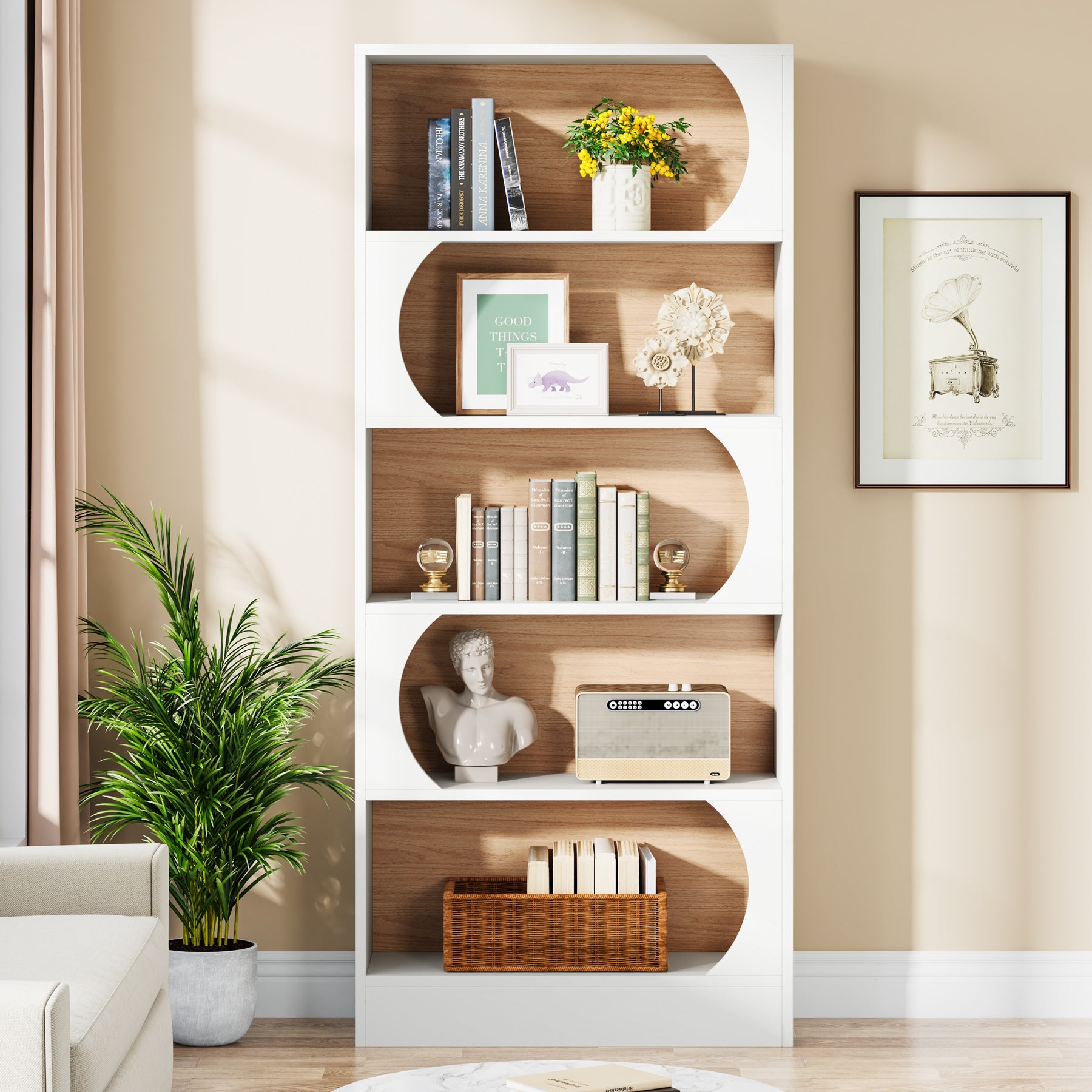 5-Tier Bookcase, 71