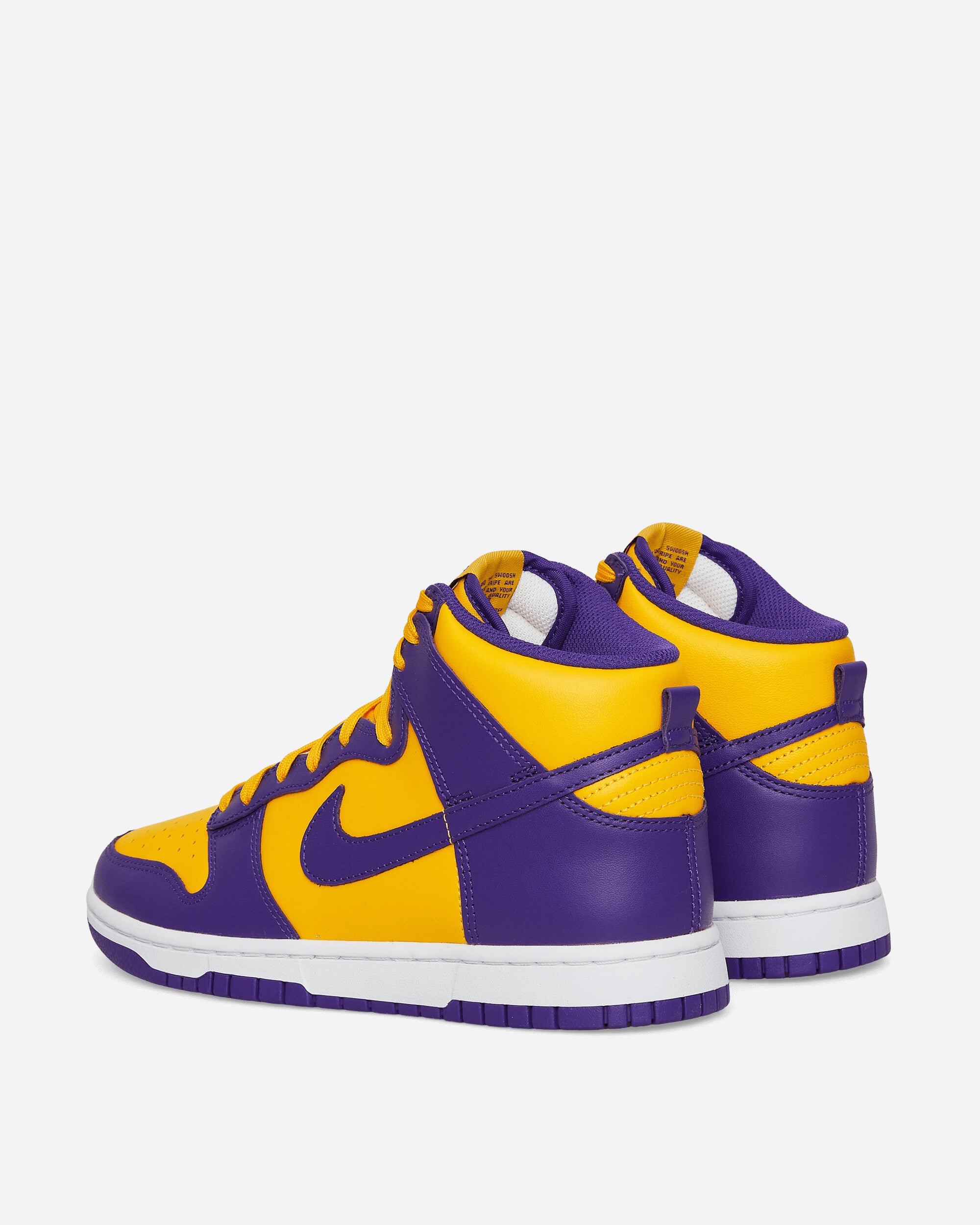 Dunk High Retro Sneakers University Gold / Court Purple