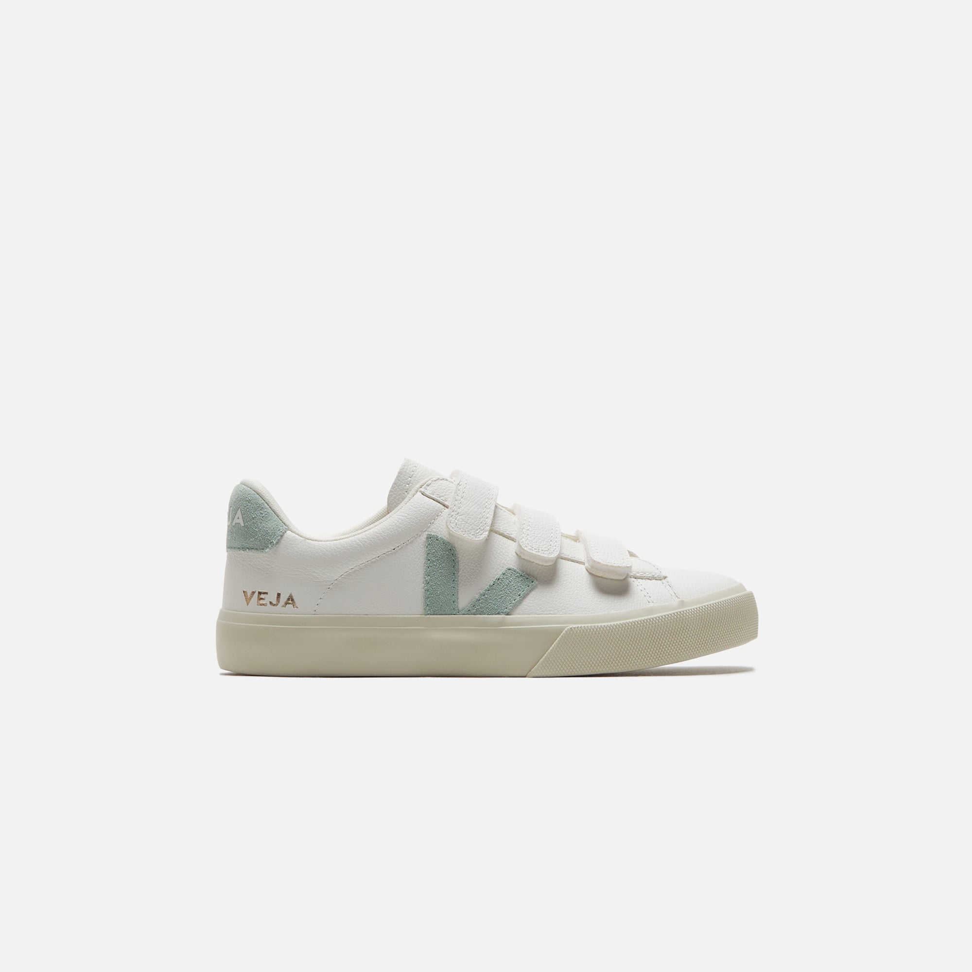 Veja Recife Chromefree Leather - White / Matcha