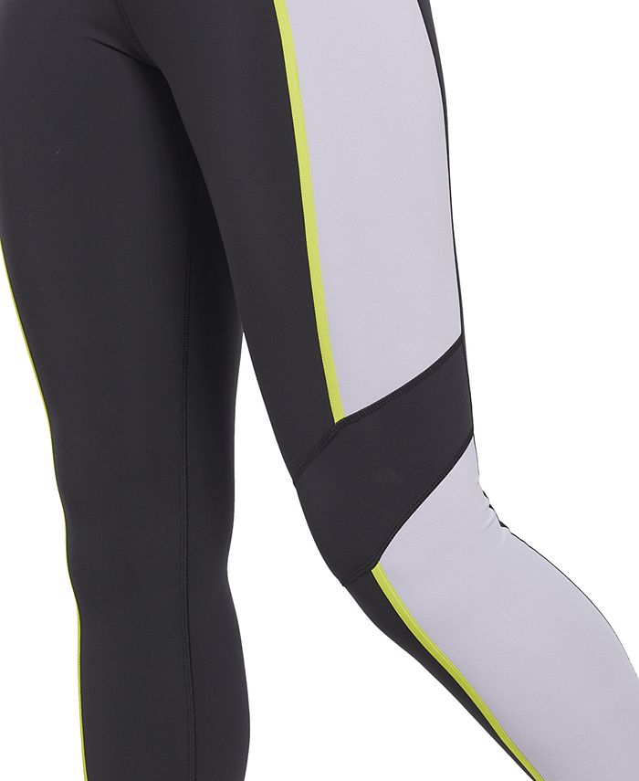 Women's Lux High-Waist Colorblock Full-Length Leggings， A Macy's Exclusive