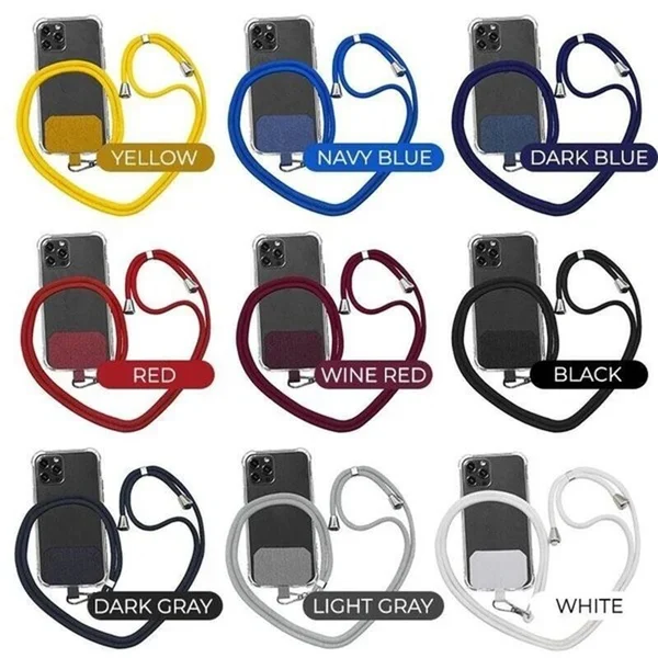 (🔥2023 Hot Sale - Save 49% OFF🔥) Universal Crossbody Nylon Patch Phone Lanyards-Buy one, get one free. Only 9.9 per unit