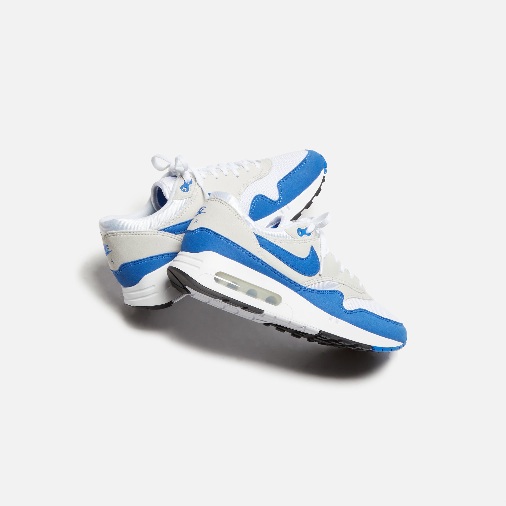 Nike WMNS Air Max 1 `86 - White / Light Neutral Grey / Black / Royal Blue