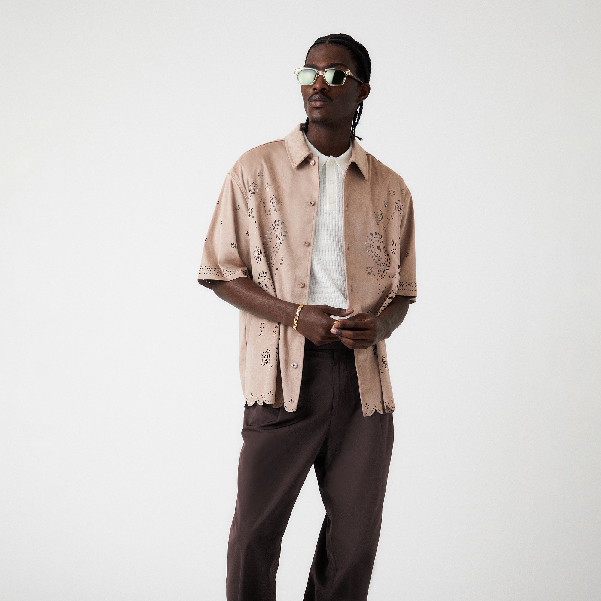 Kith Isaac Microsuede Buttondown - Share