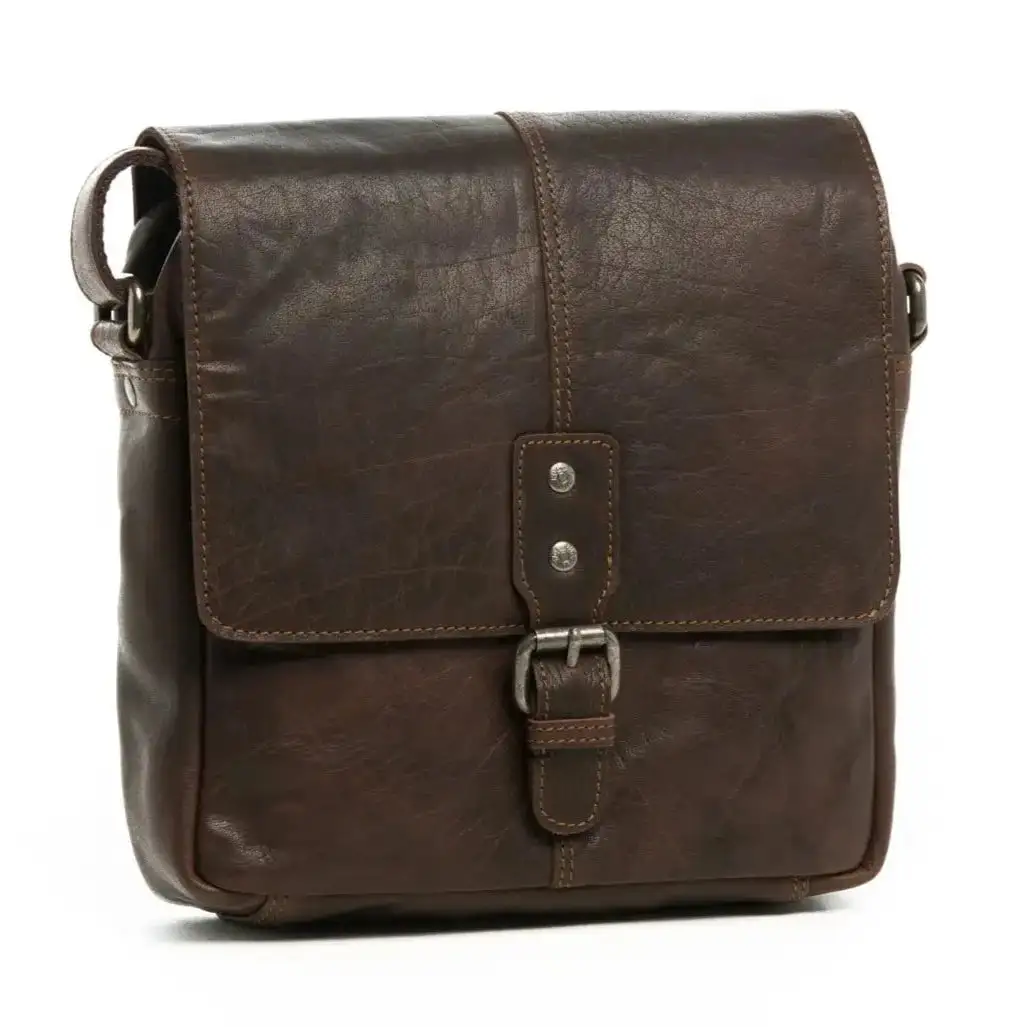 Wyoming Small Satchel - Brown