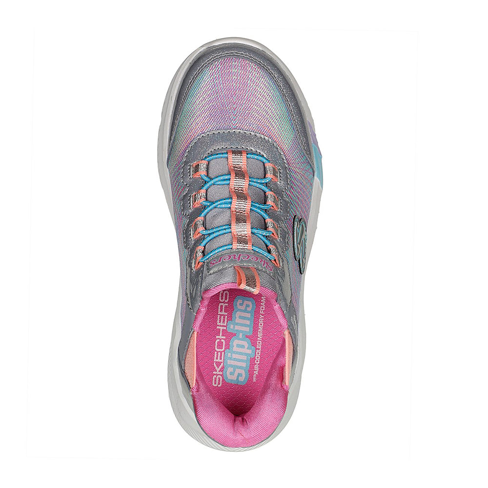 Skechers Girls Slip-Ins Foamies Dreamy Lites Shoes - 303514L-GYMT