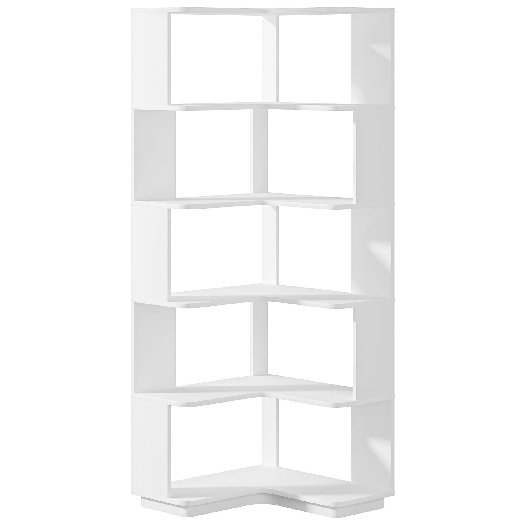 6-Tier Corner Bookshelf, 64.96