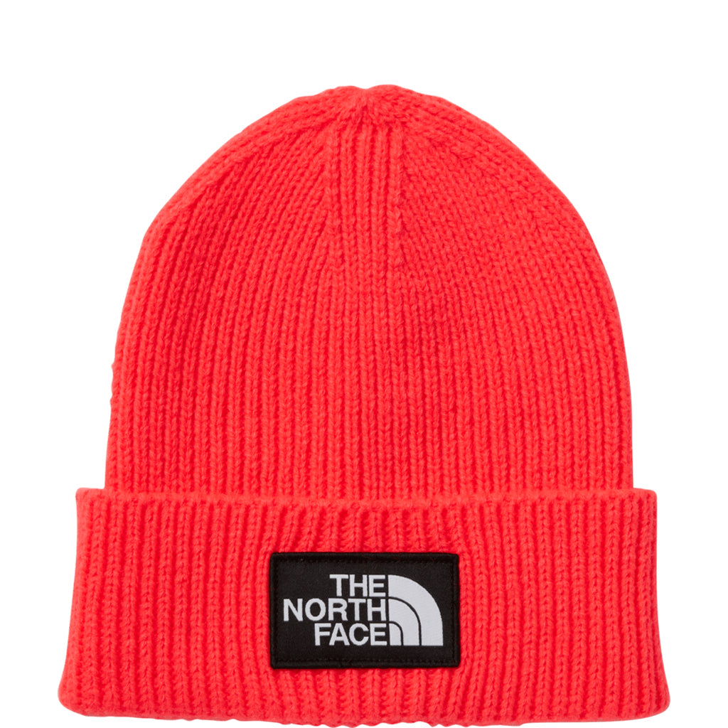 North Face TNF Logo Box Cuffed Beanie (NF0A3FJX)