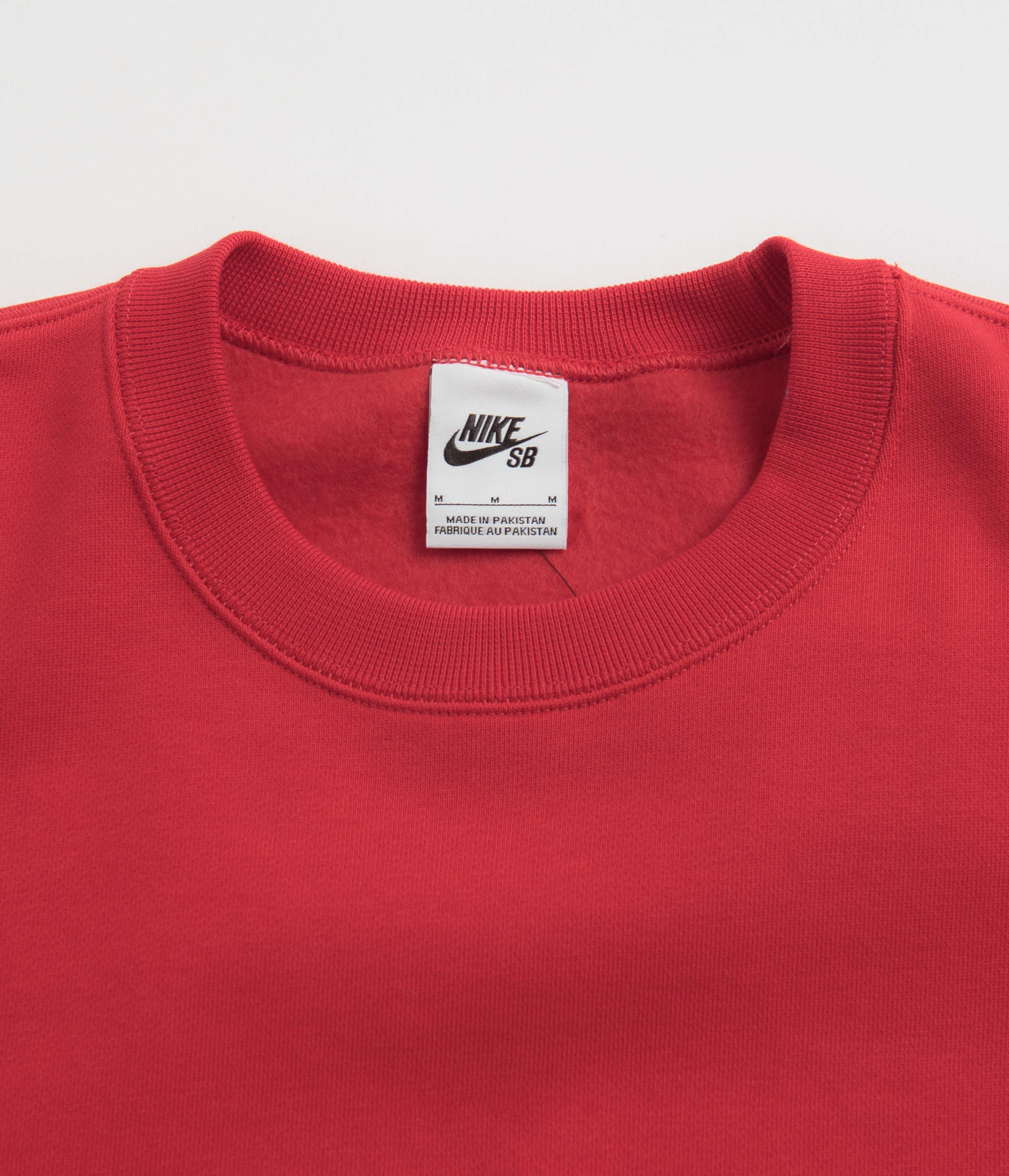 Nike SB Frontside Air Crewneck Sweatshirt - University Red