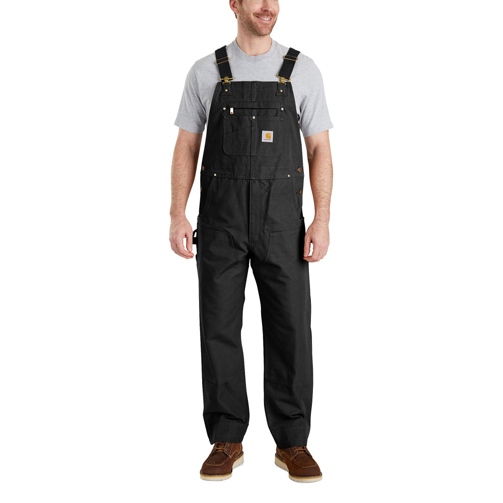 Carhartt Men's Duck Bib Overall_Black