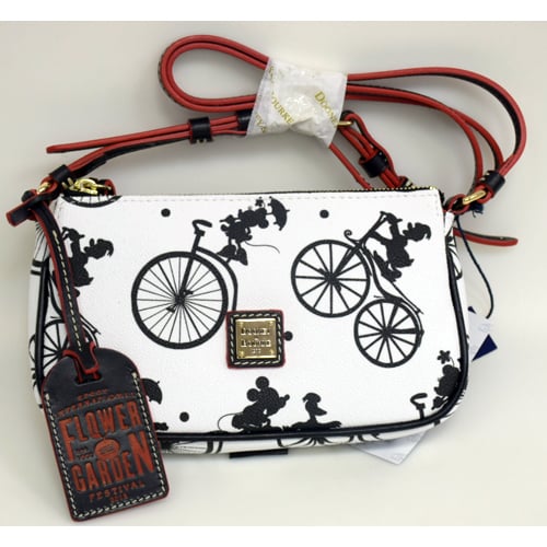 Disney Dooney and Bourke Bag - Flower and Garden Bicycles - Lexi Crossbody